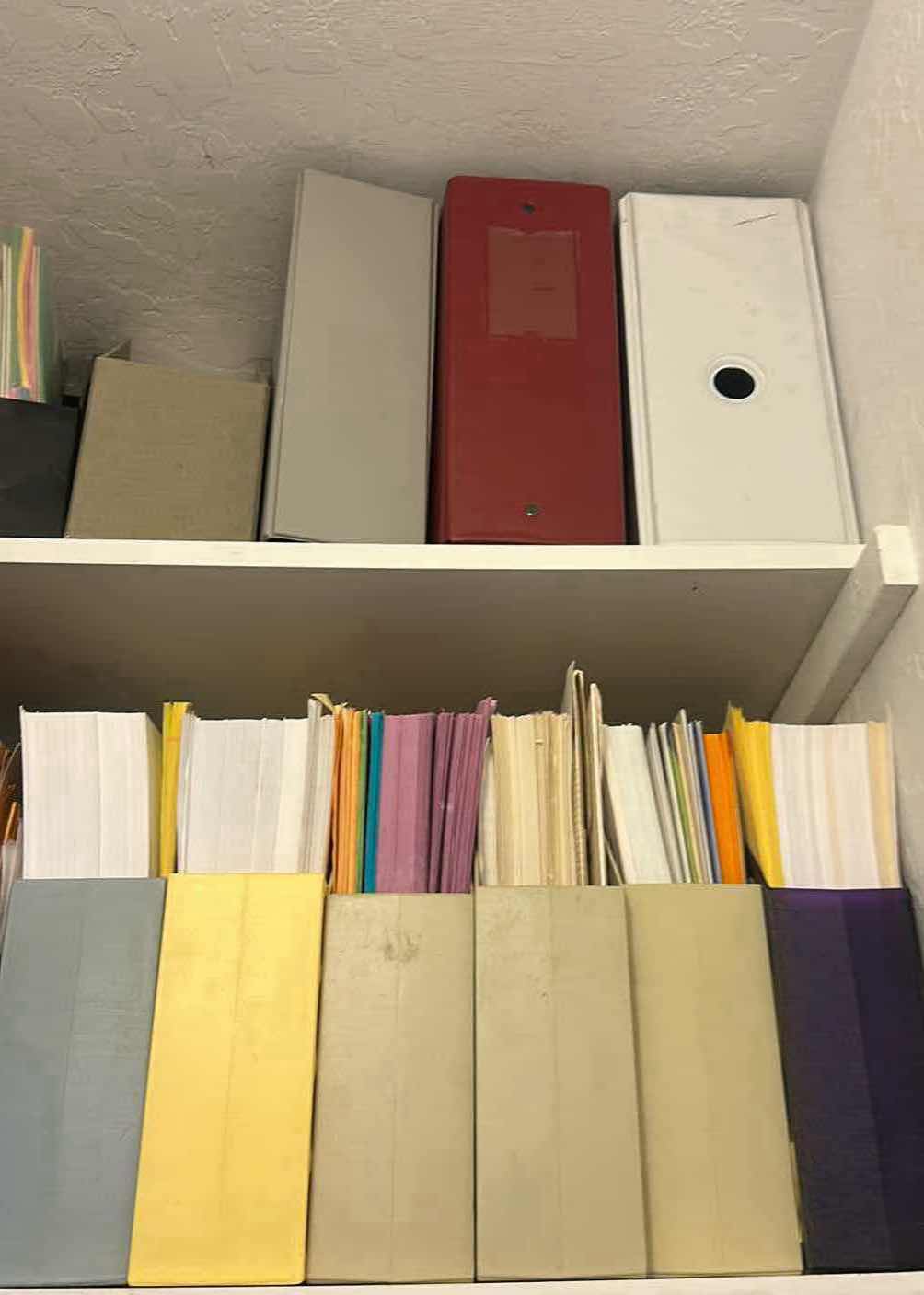 View 2 of CONTENTS OF 2 SHELVES ASSORTMENT OF PAPER