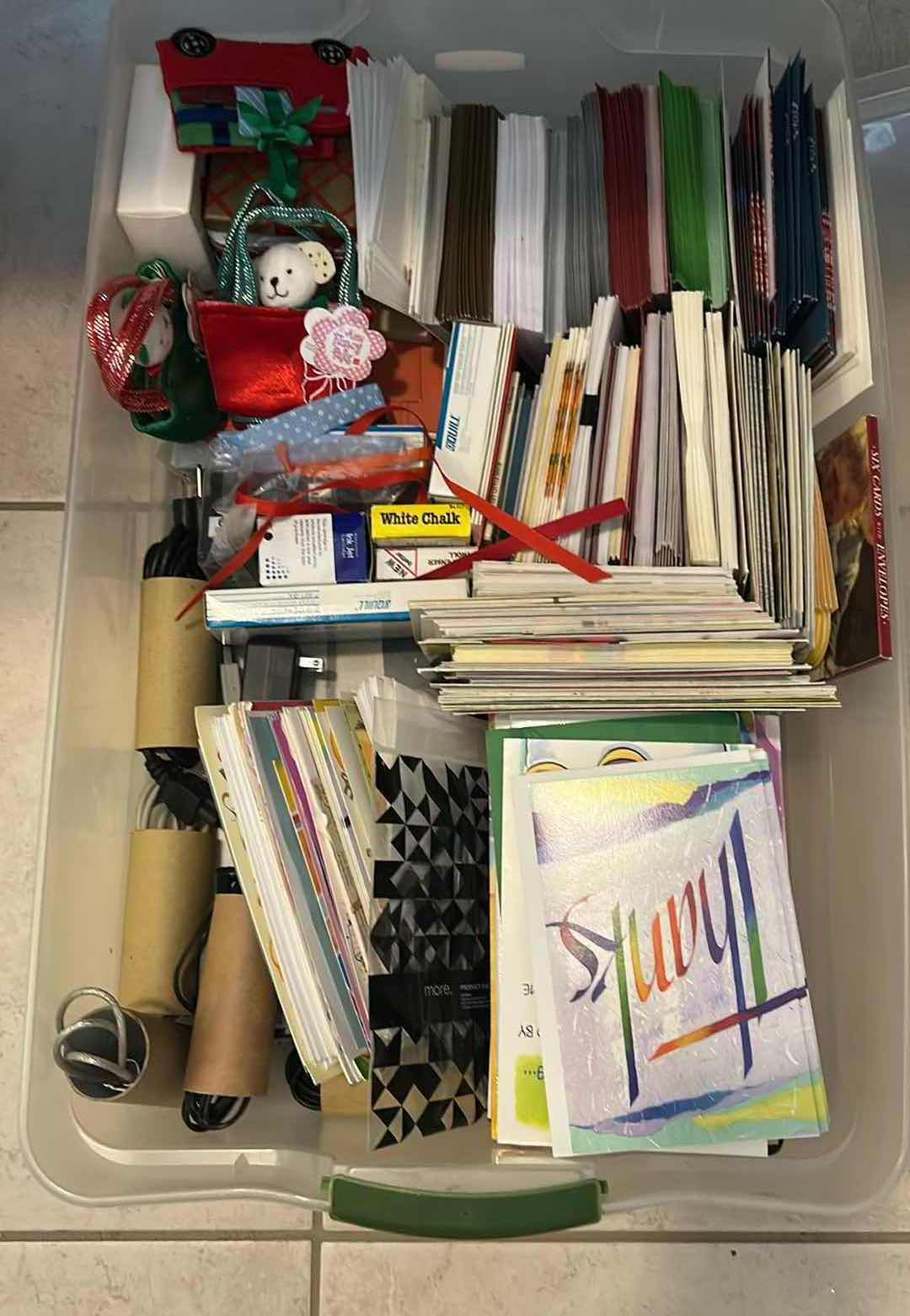 View 1 of CONTENTS OF CONTAINER ASSORTMENT OF GREETING CARDS