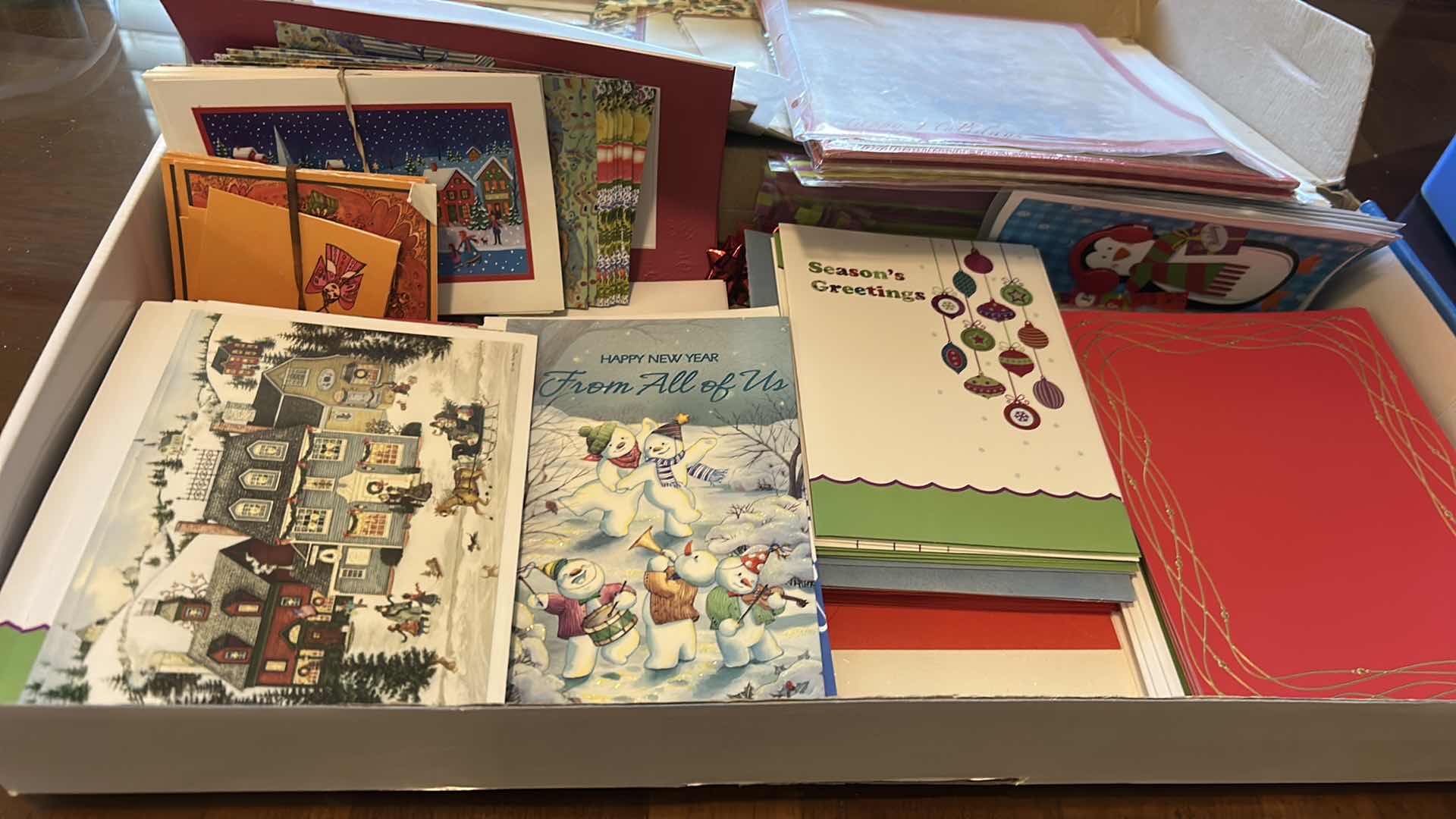 View 2 of CONTENTS OF BOX ASSORTED PAPER LABELS CARDS