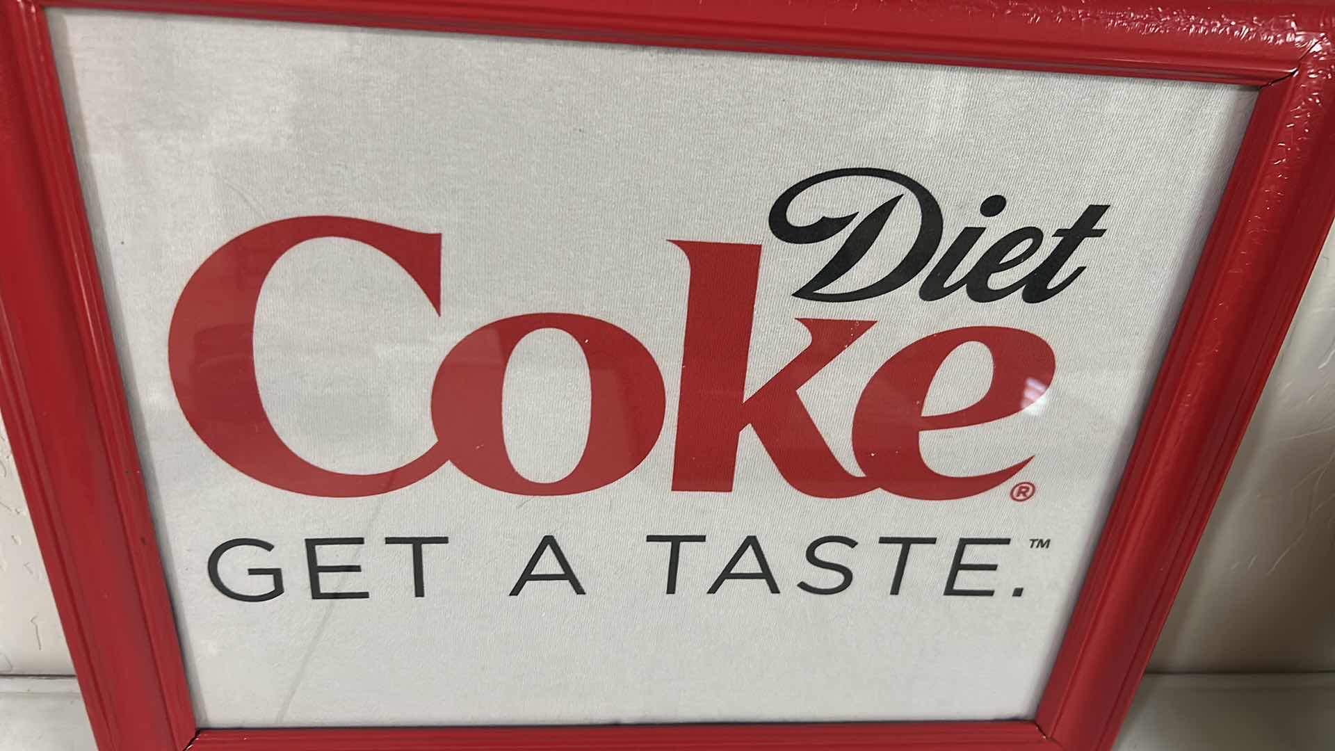 View 2 of COLLECTABLE 3 VINTAGE COMMEMORATIVE COCA COLA ADVERTISING FRAMED T SHIRTS
