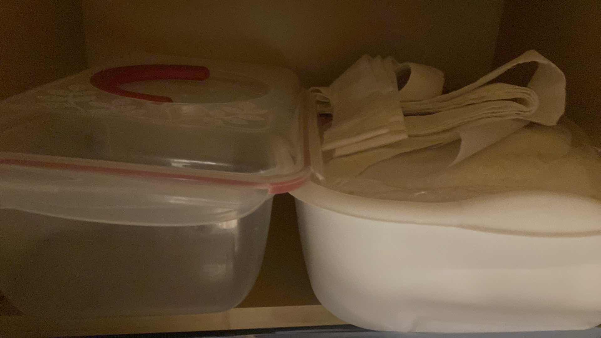 View 3 of CONTENTS OF CABINET – CRAFTING SUPPLIES-THREAD GLUE FOR GLUE GUN ELASTIC & TRIM