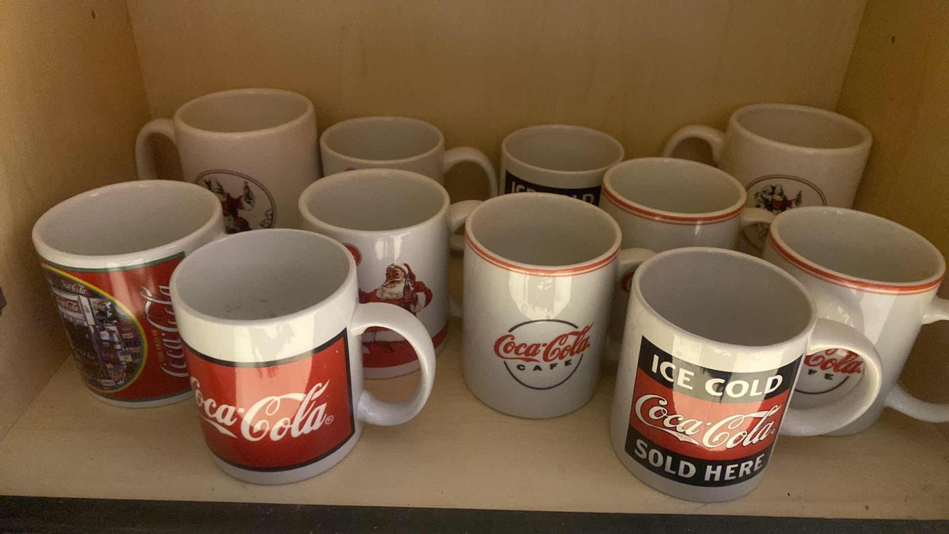 View 3 of 2 - SHELVES OF COCA-COLA COFFEE CUPS (23)