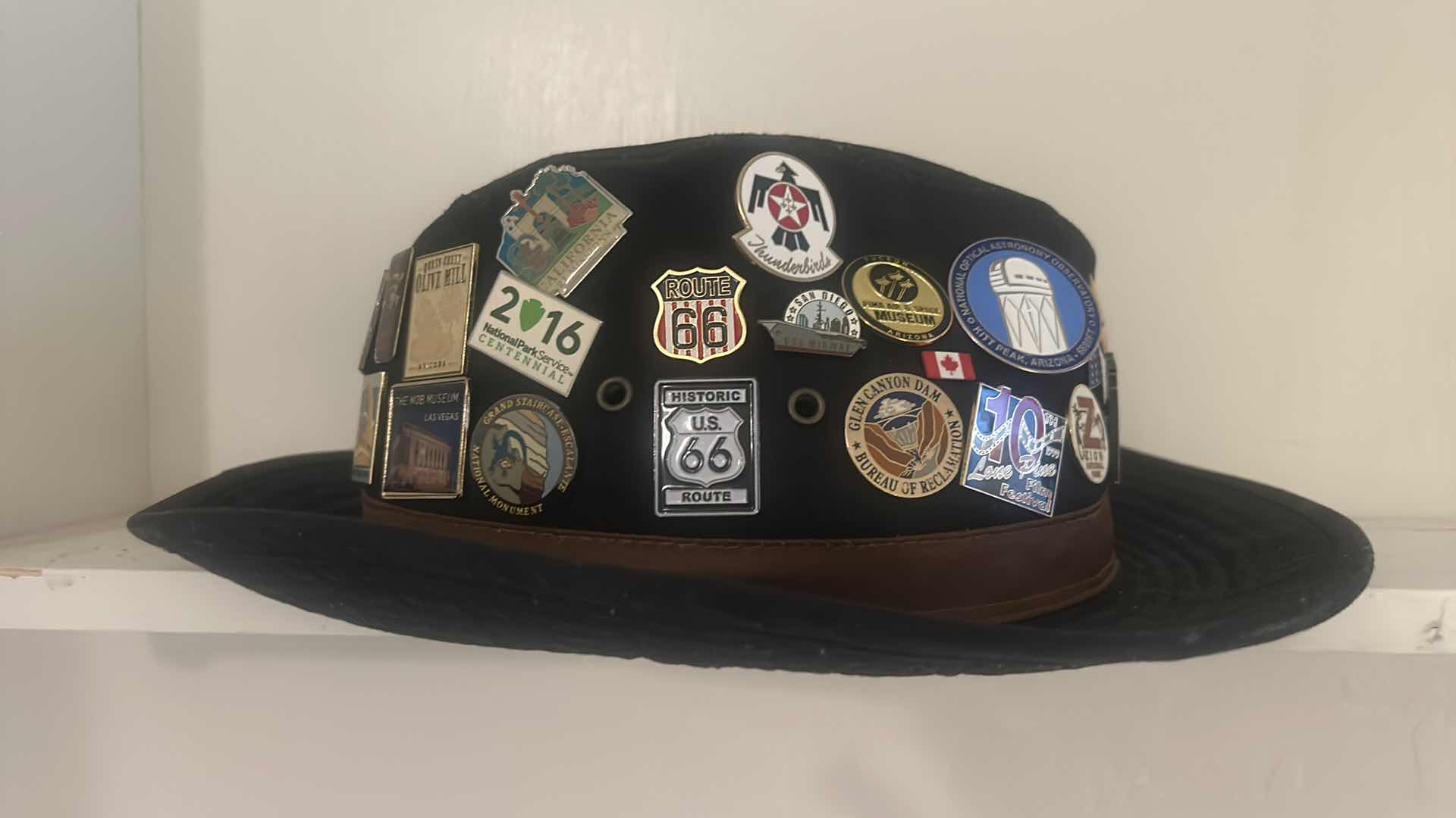 View 1 of MEN’S HAT WITH PIN COLLECTION