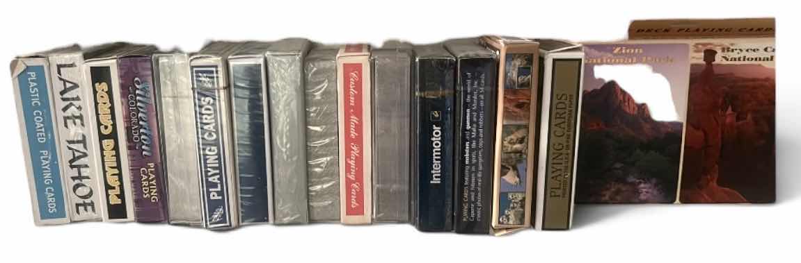 View 1 of SHELF OF PLAYING CARDS