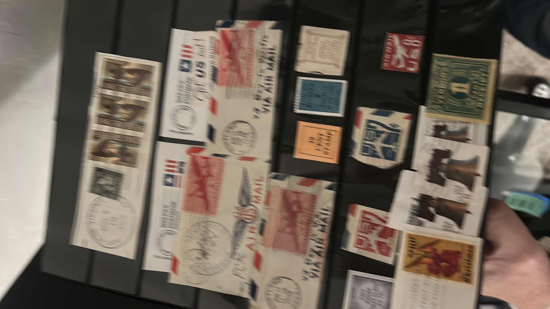 View 16 of 5 LARGE NOTEBOOKS OF COLLECTIBLE POSTAGE STAMPS