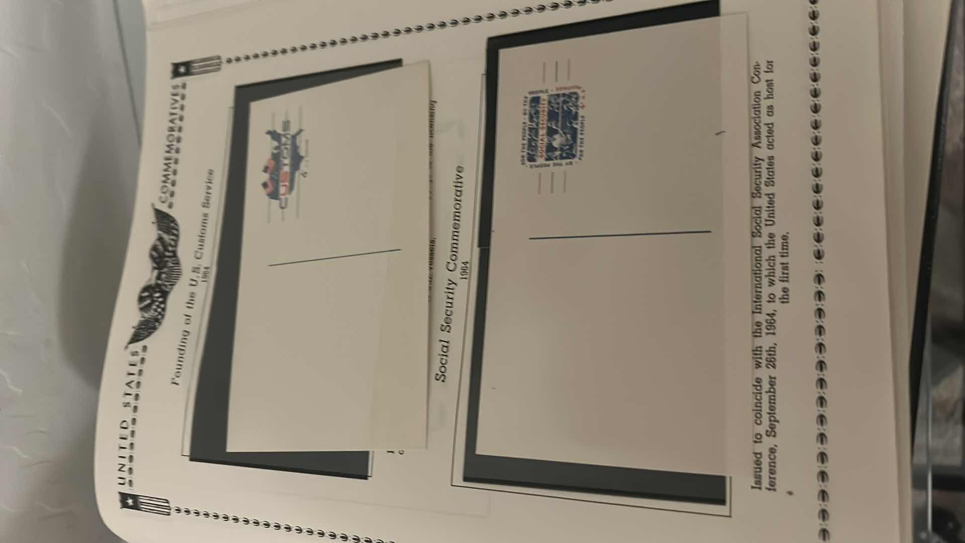 View 10 of 5 LARGE NOTEBOOKS OF COLLECTIBLE POSTAGE STAMPS