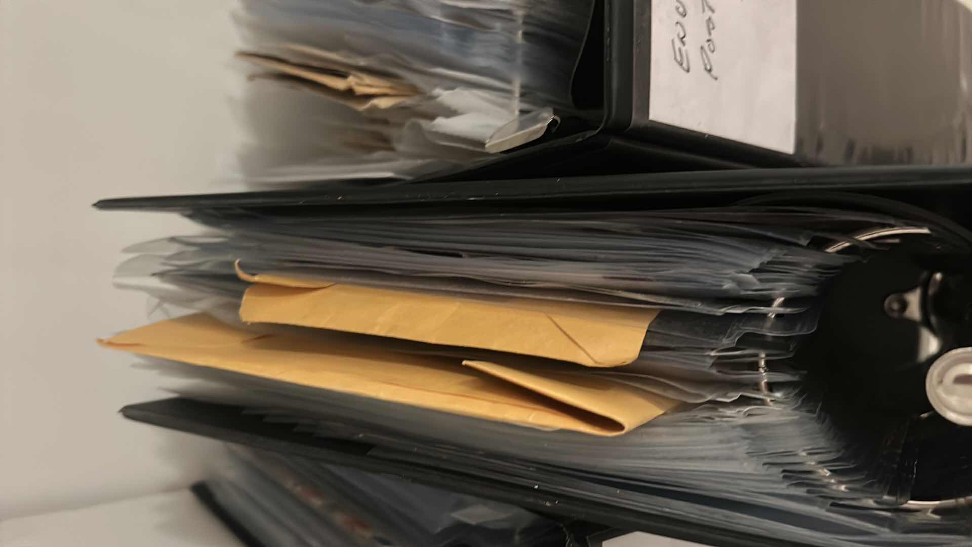 View 5 of 5 LARGE NOTEBOOKS OF COLLECTIBLE POSTAGE STAMPS