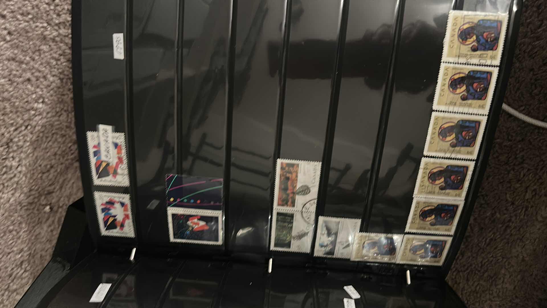 View 4 of 4 LARGE NOTEBOOKS OF COLLECTIBLE POSTAGE STAMPS