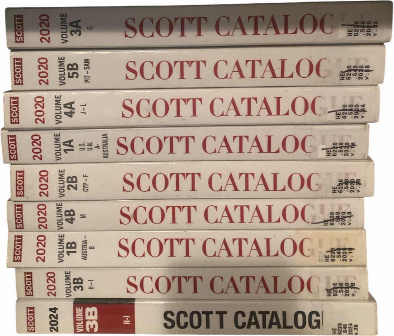 View 1 of SCOTT’S CATALOGUE BOOKS ON STAMPS