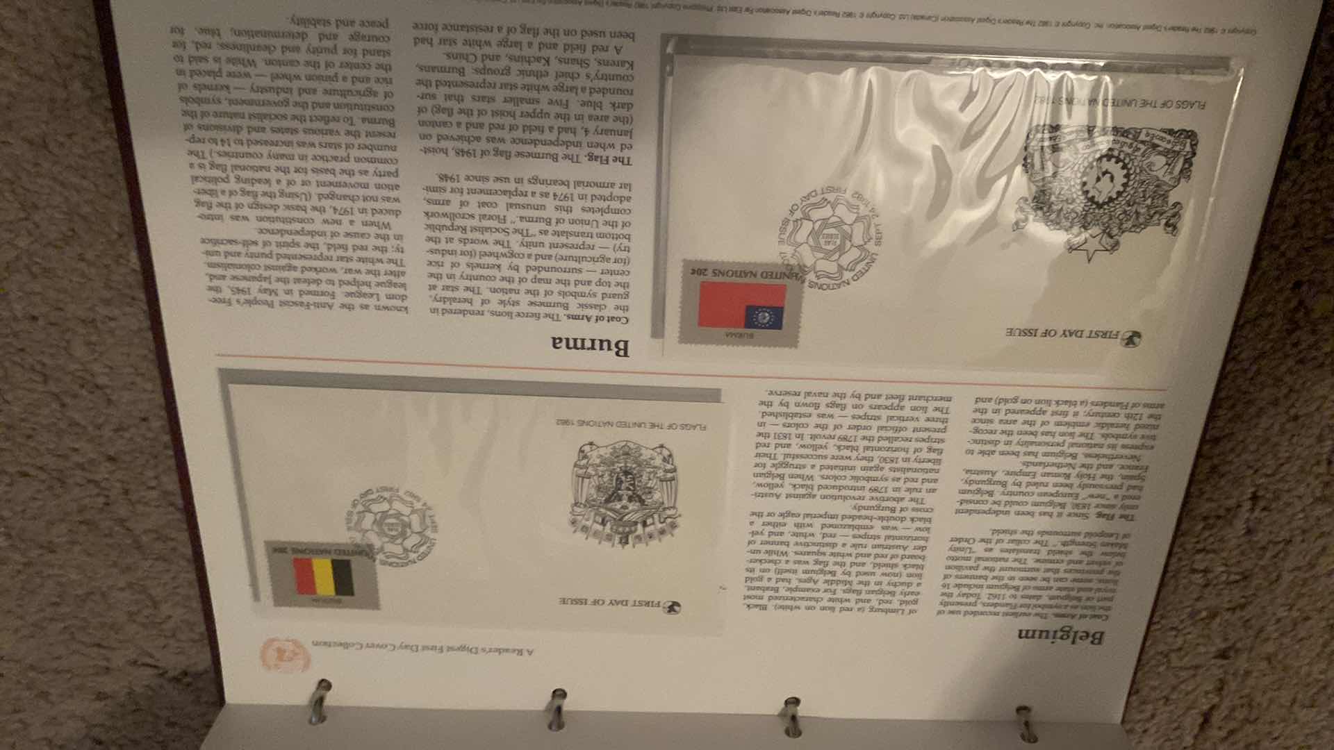 View 15 of READERS DIGEST FIRST DAY COVER STAMP COLLECTION NATO, CHRISTMAS 1980 FOREIGN EUROPE 1981 FOLKLORE, 1950S, 60 1970 TO 1975