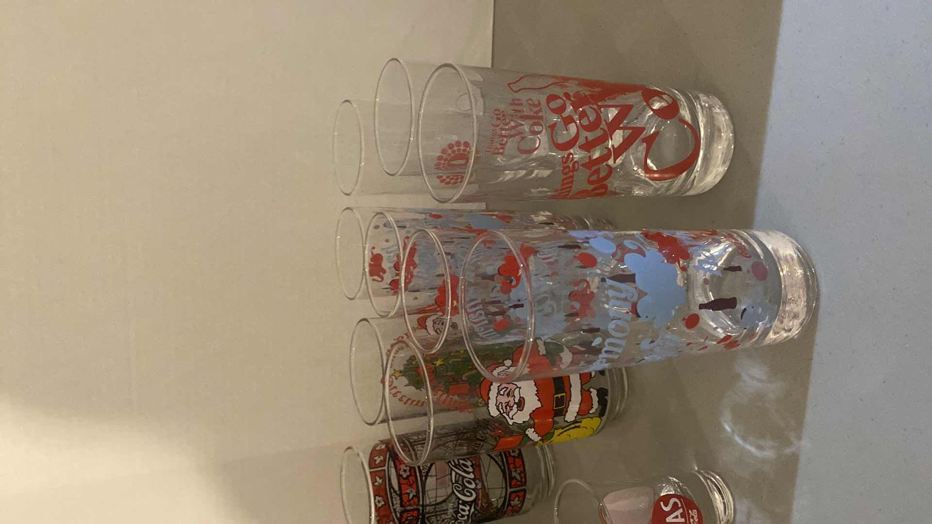 View 3 of VINTAGE COCA-COLA GLASSES (16)