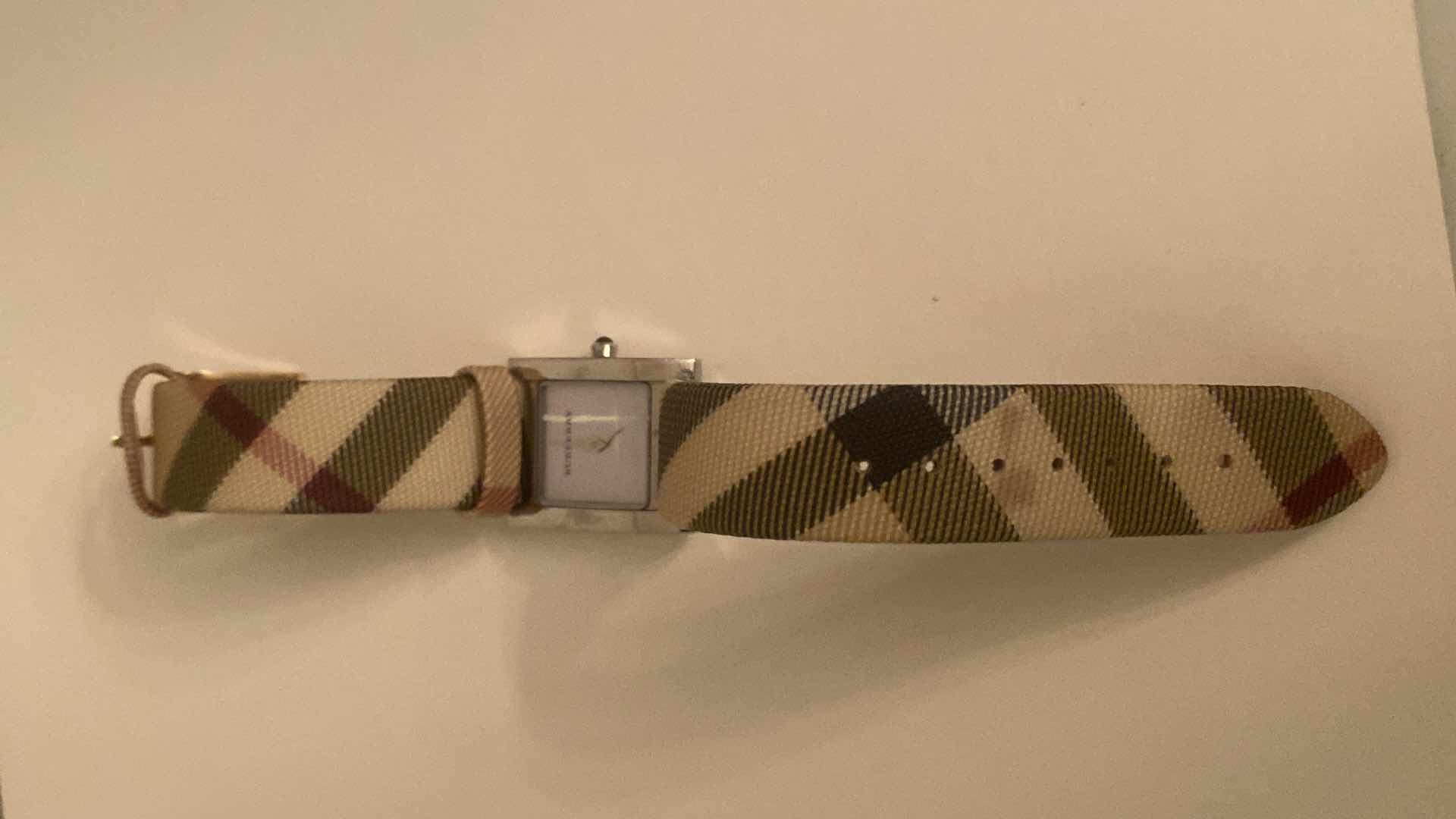 View 4 of VINTAGE BURBERRY WOMEN’S RECTANGULAR QUARTZ WATCH