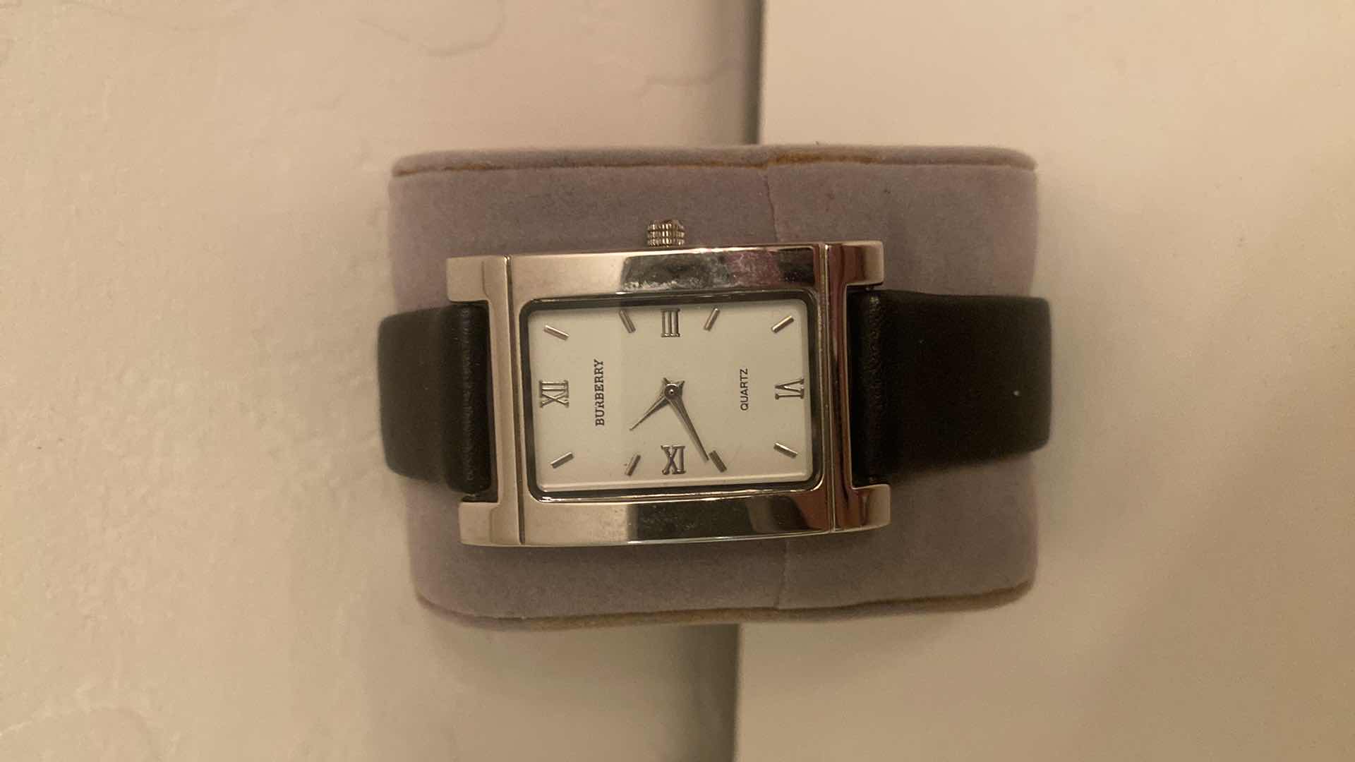 View 2 of BURBERRY WOMEN’S RECTANGULAR QUARTZ WATCH