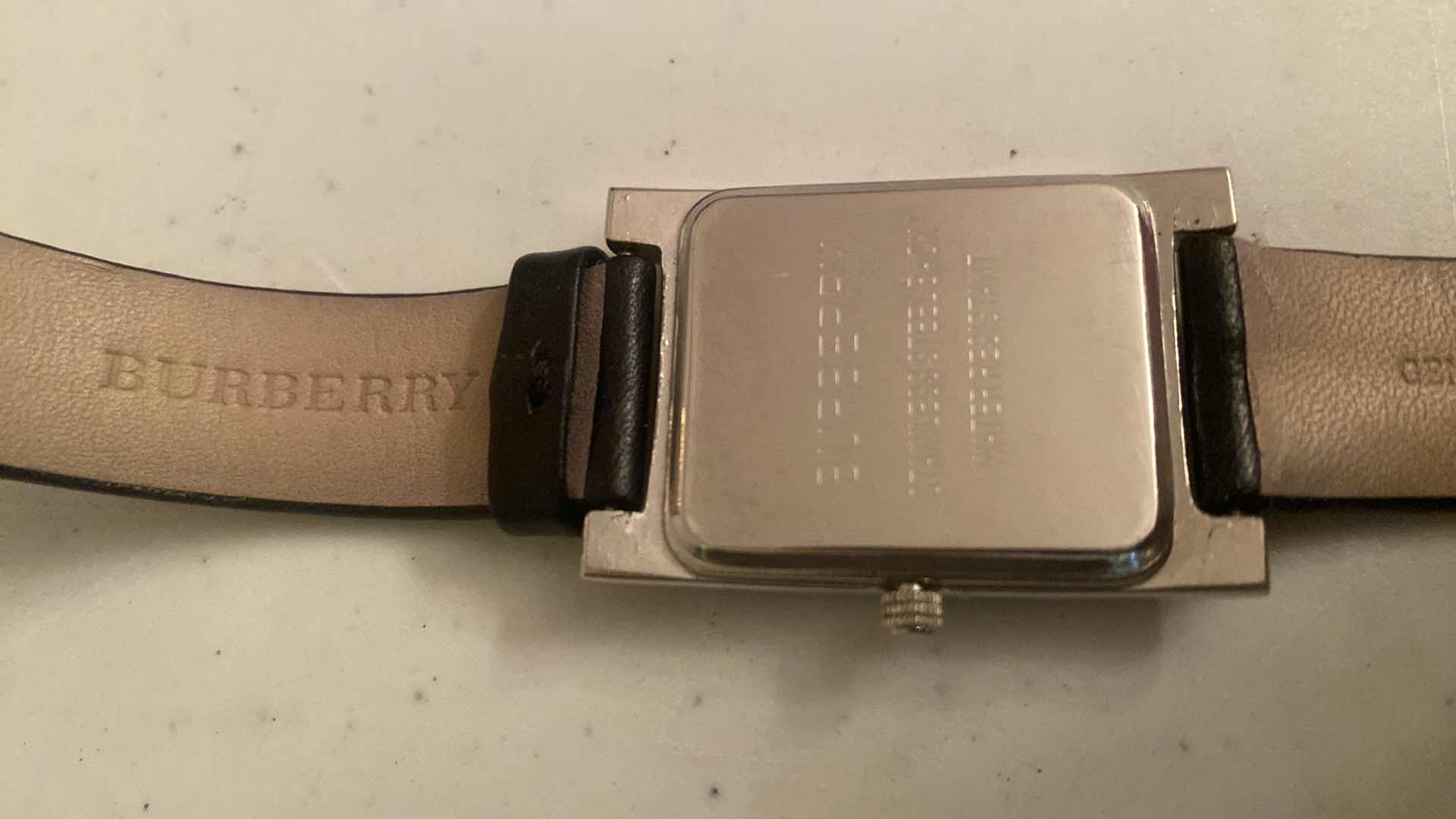 View 3 of BURBERRY WOMEN’S RECTANGULAR QUARTZ WATCH