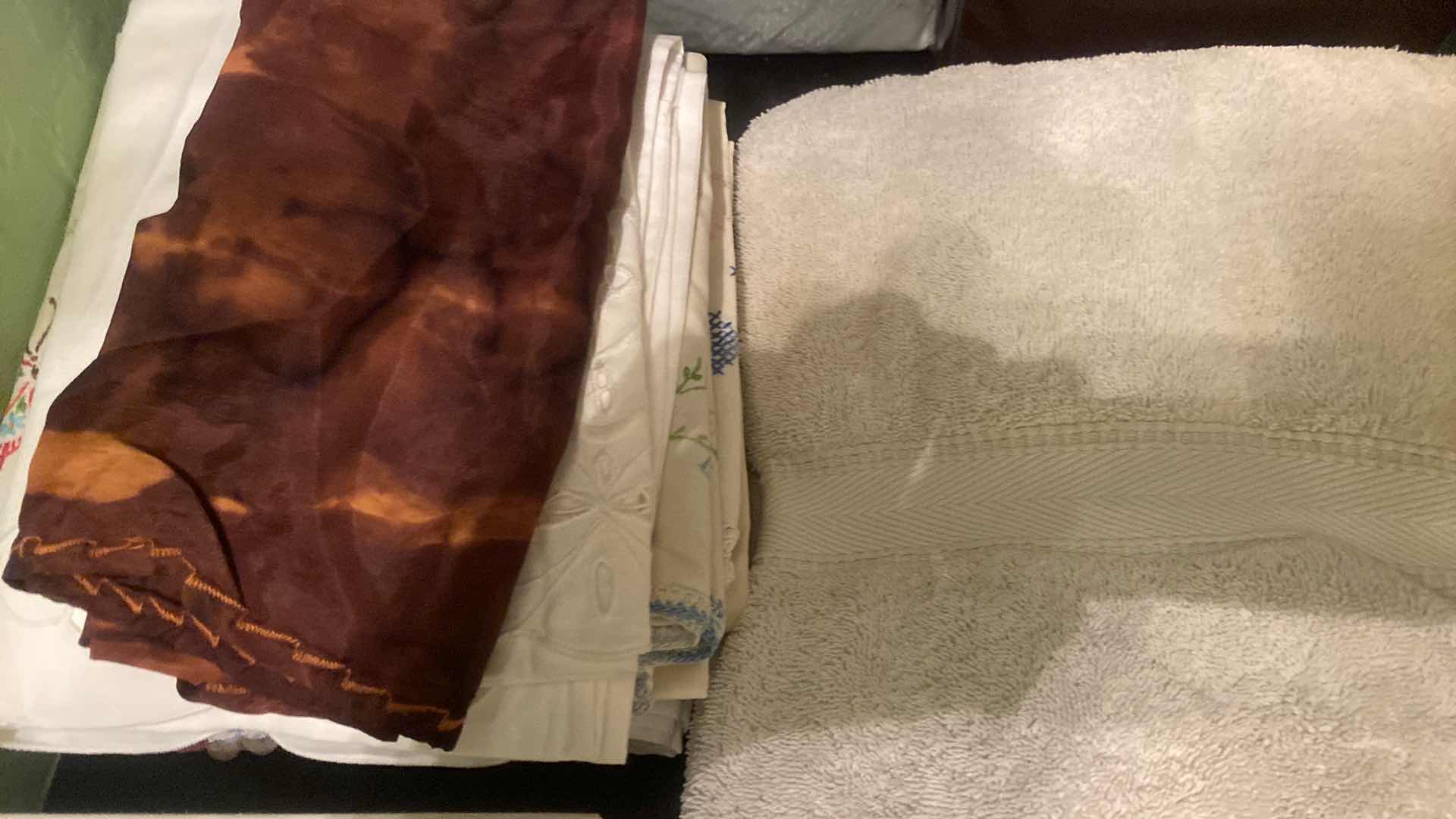 View 3 of NEW FULL SIZE SHEETS (2) PILLOWCASES TOWEL AND EMERGENCY ESCAPE SMOKE HOOD