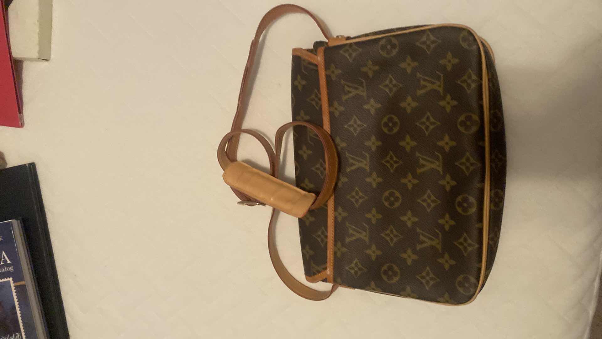 View 6 of REPLICA LOUIS VUITTON MONOGRAM SOLANGE HANDBAG 10 1/2” X 3” H 8 1/2”