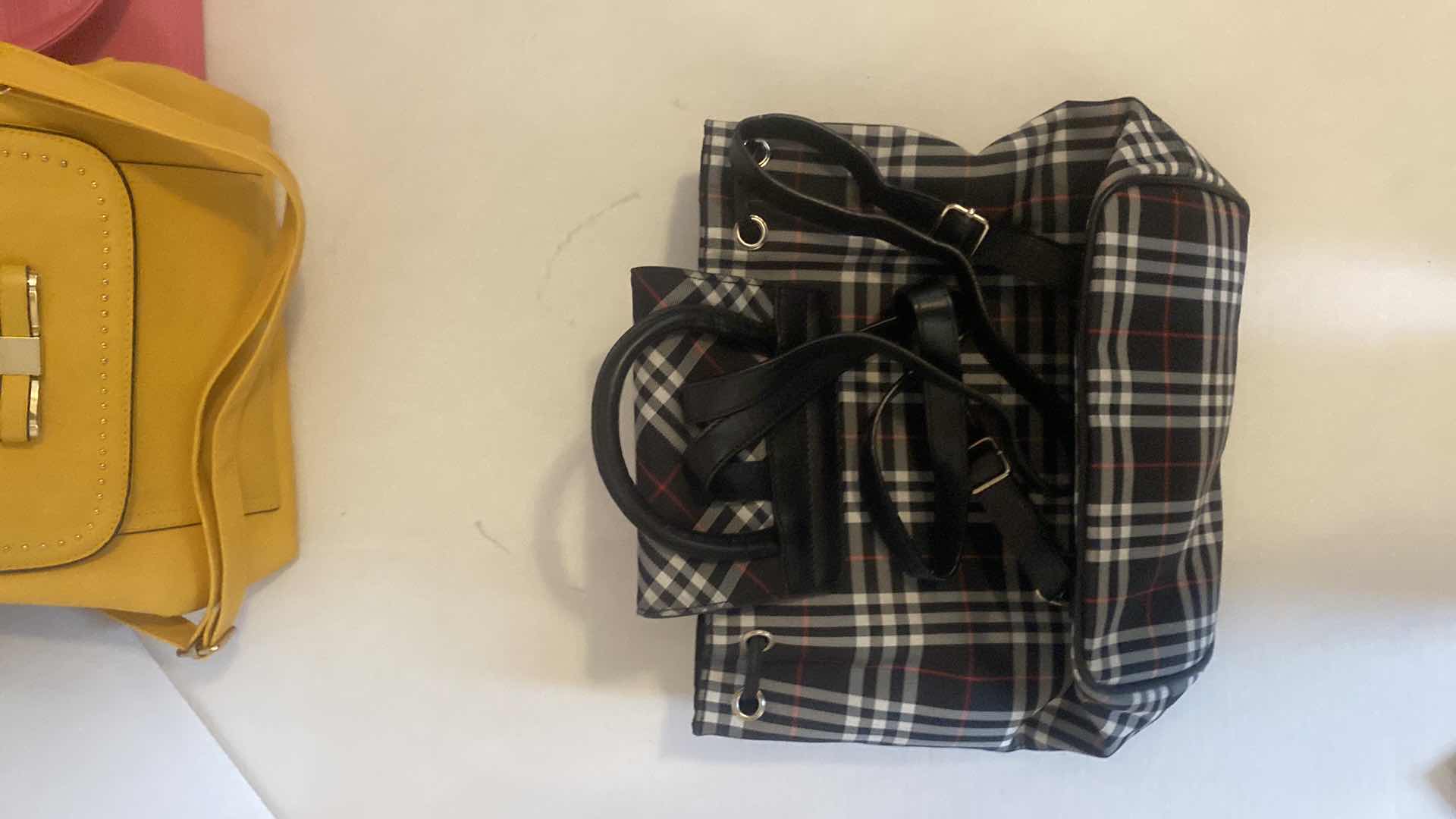 View 3 of VINTAGE BURBERRY BLUE LABEL BACKPACK NYLON AND LEATHER MODEL CODE ZAEQ 3 – 300–38 HANDBAG