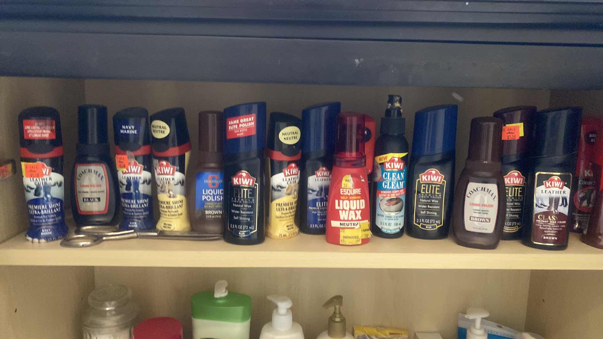 View 2 of CONTENTS IN CABINET - SHOE POLISH LOTION AND MORE