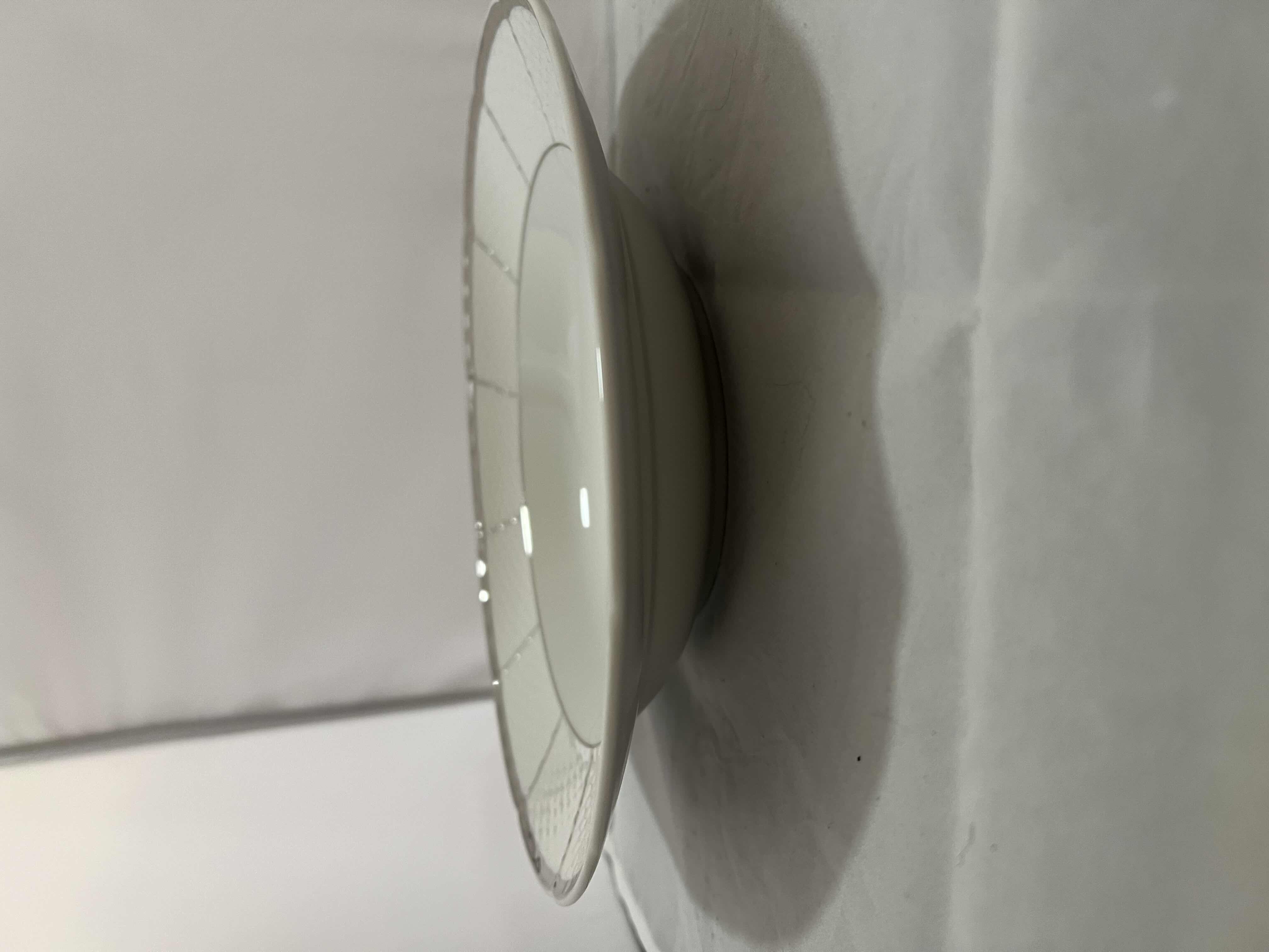 Photo 1 of 12-VINTAGE CHINA “SILVER EMBOSSED” THUN SOUP BOWLS (PART OF FULL CHINA SET SOLD SEPARATELY)