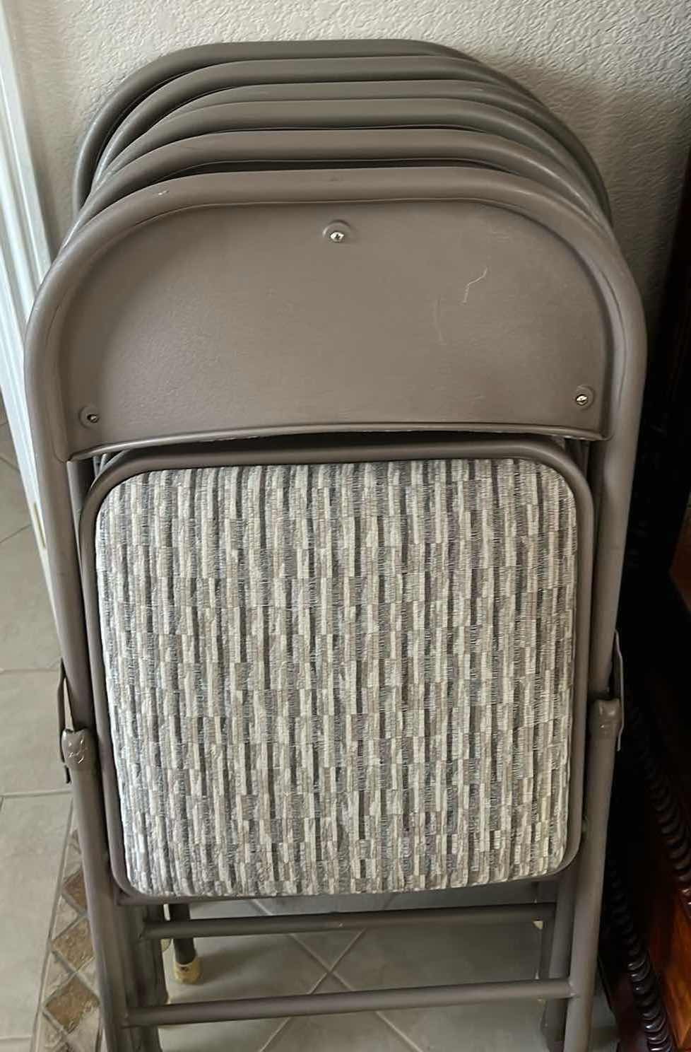 Photo 1 of 5 FOLDING CHAIRS