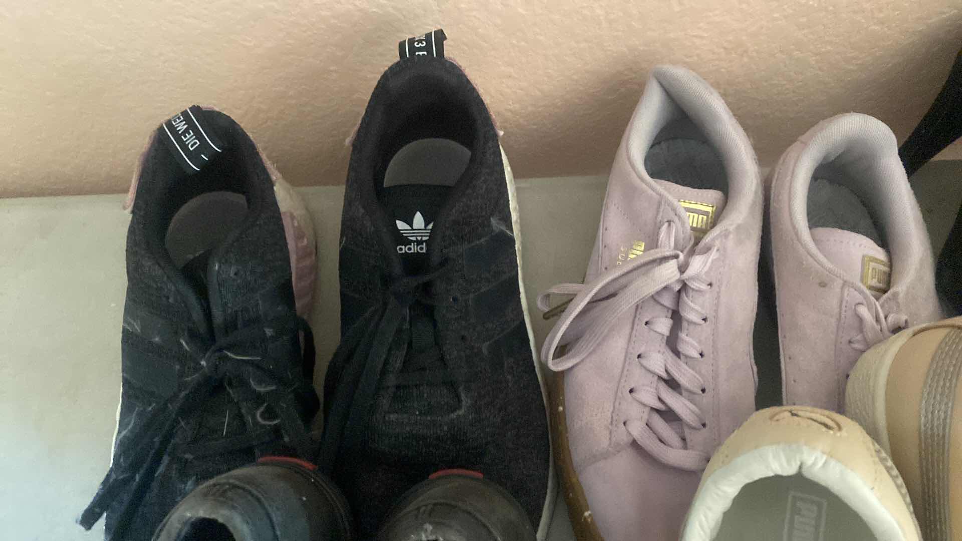 Photo 1 of 4 PAIRS WOMENS SNEAKERS SIZE 9, 9.5 & 10