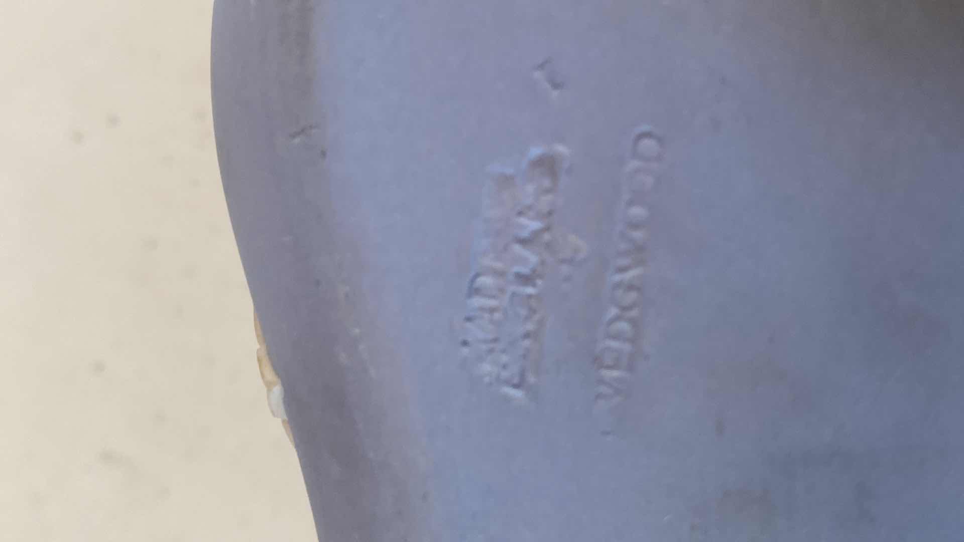 Photo 1 of WEDGWOOD TRINKET BOX 5” X 3” H2”