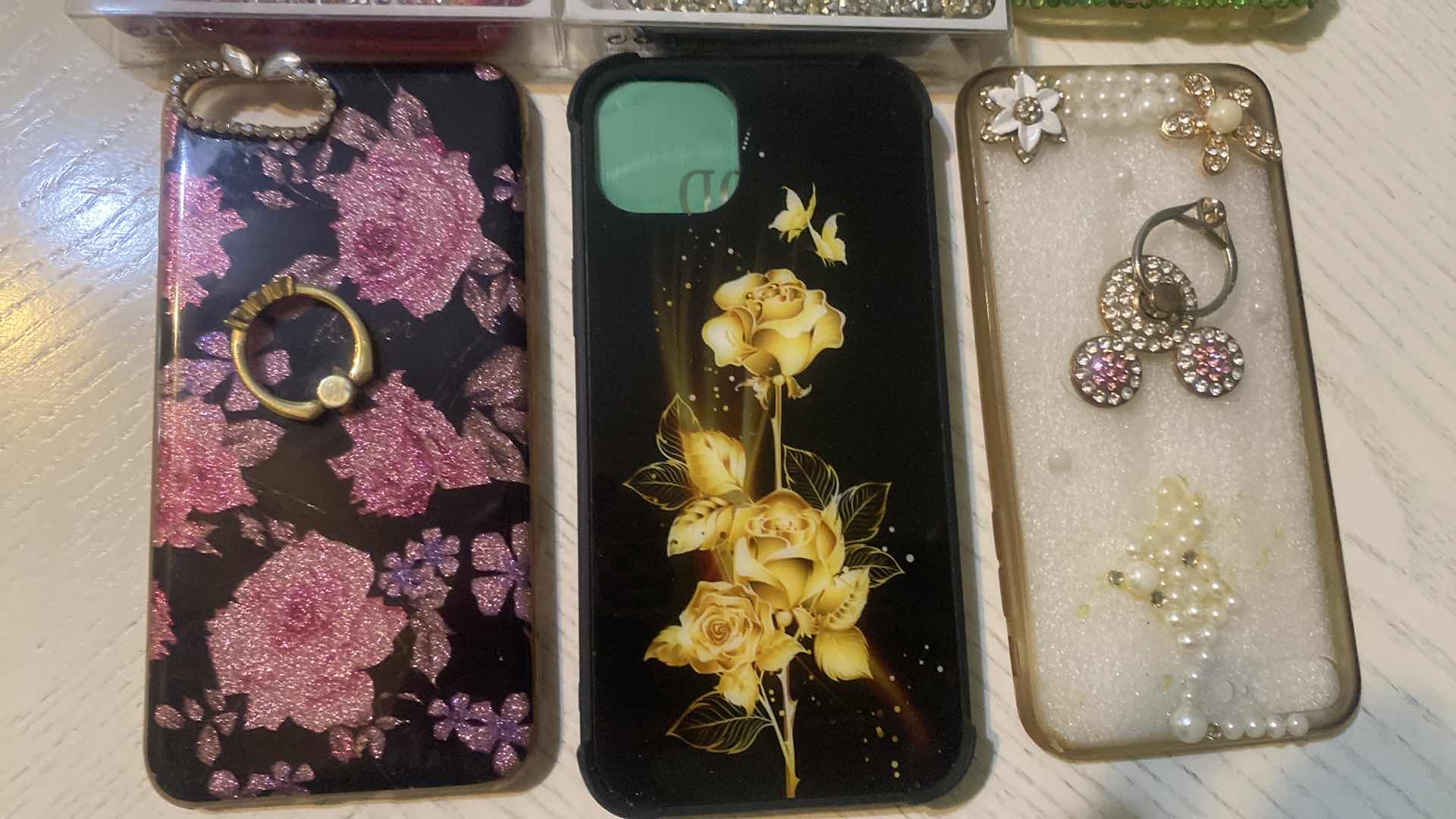 Photo 1 of 6 - PHONE PROTECTORS & 1 BUSINESS CARD HOLDER