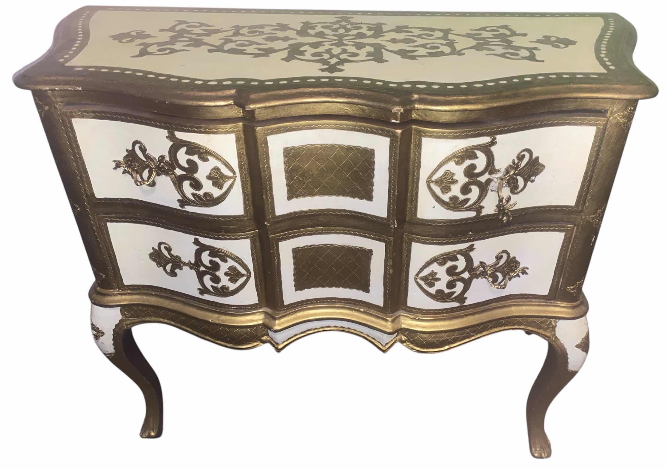 Photo 1 of WOOD 2 DRAWER TABLE 38“ x 17“ H30”