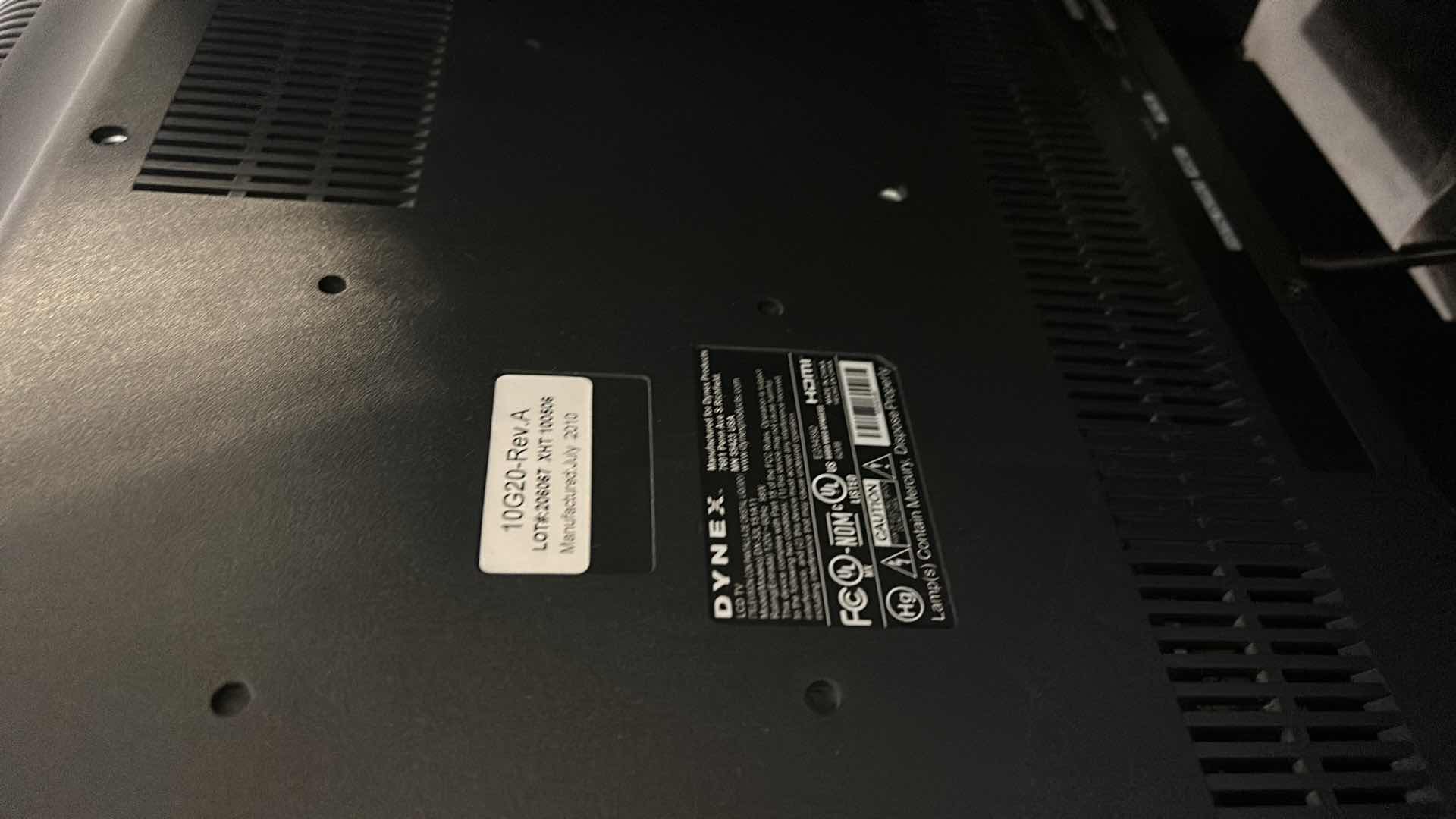 Photo 1 of DYNEX 32” TV WITH REMOTE