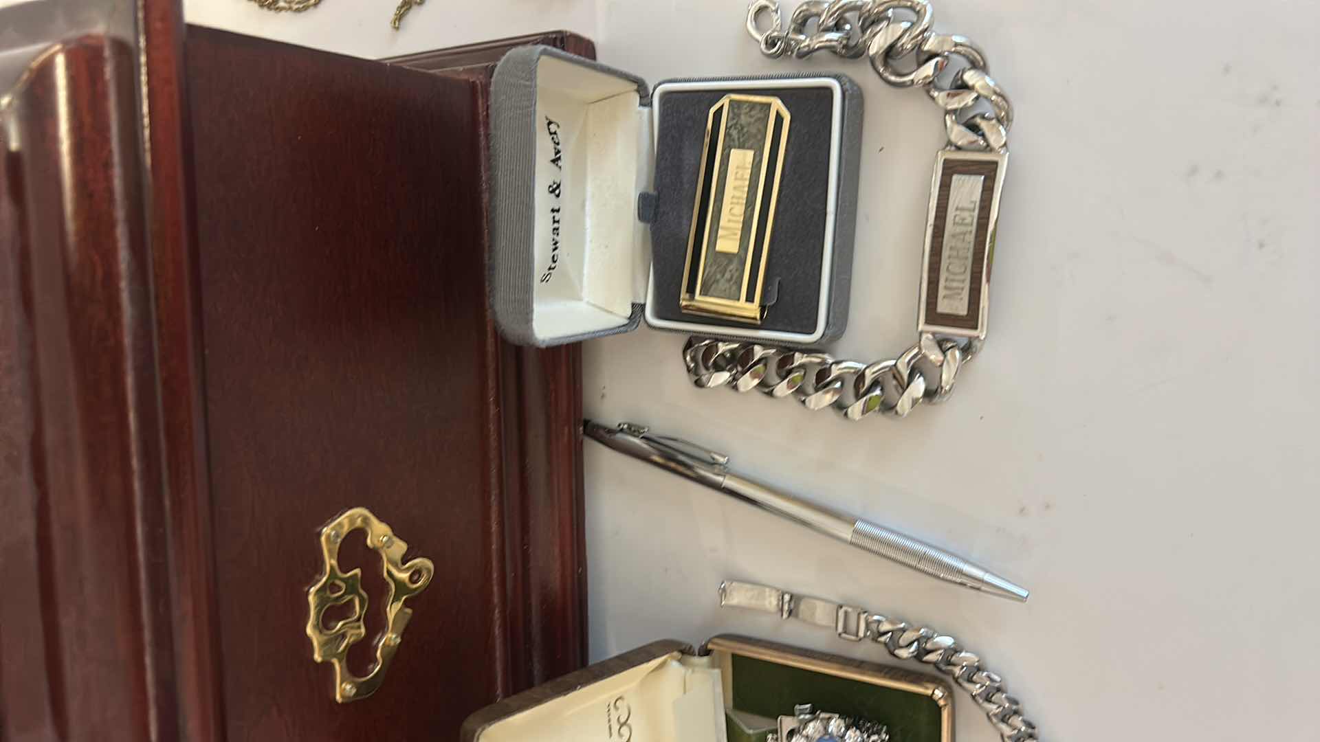 Photo 1 of JEWELRY CASE WITH MENS JEWELRY