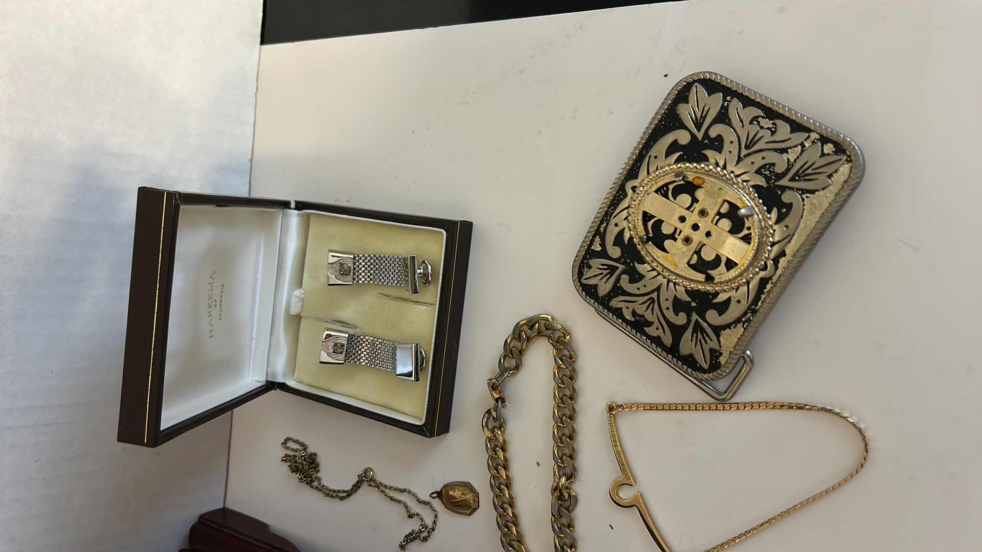 Photo 1 of JEWELRY CASE WITH MENS JEWELRY