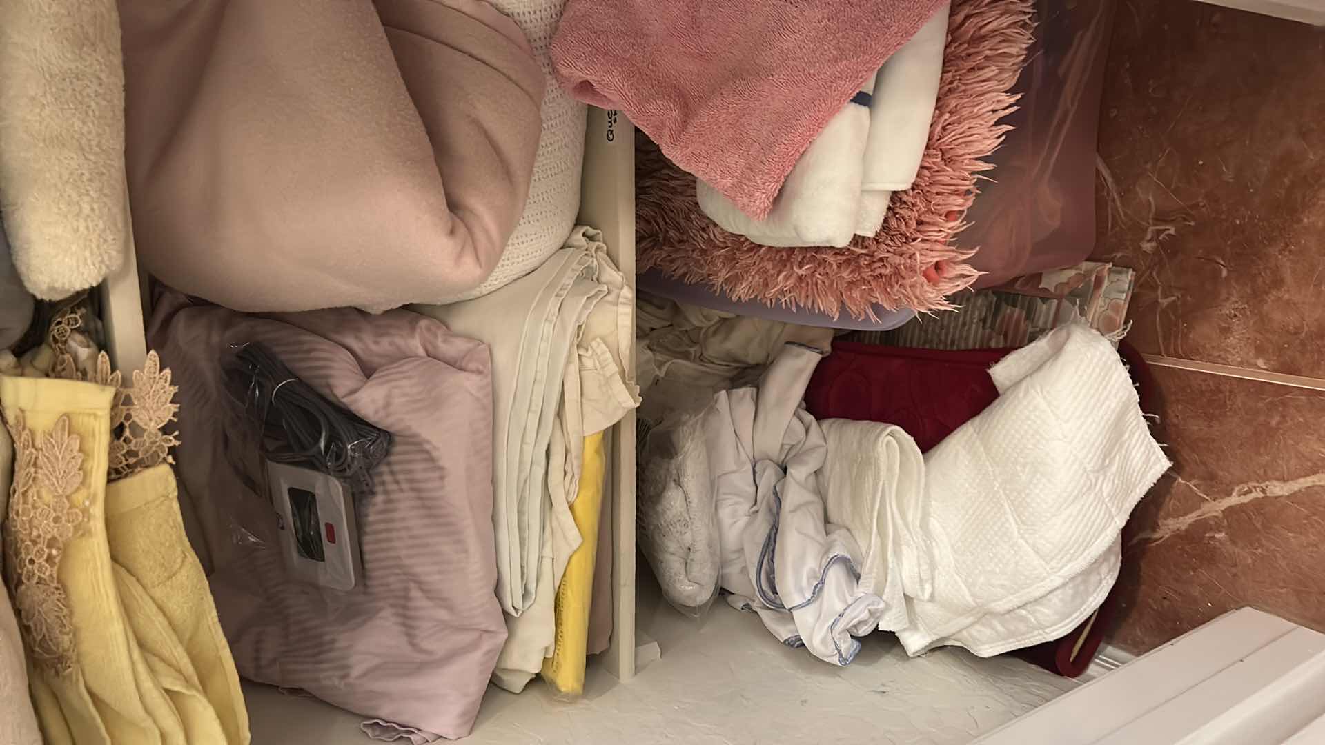 Photo 1 of ENTIRE CONTENTS OF LINEN CLOSET