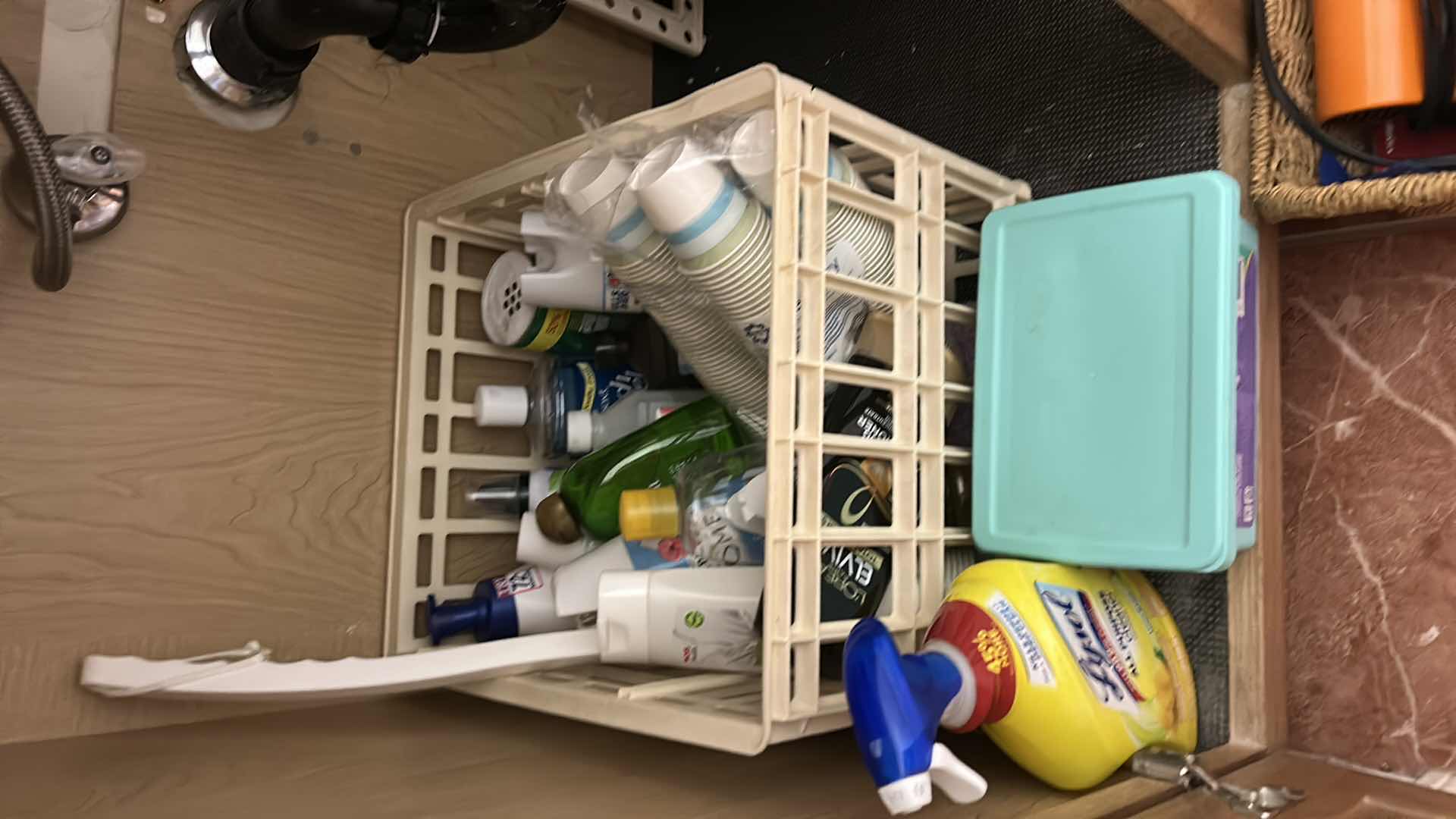 Photo 1 of CONTENTS UNDER SINK