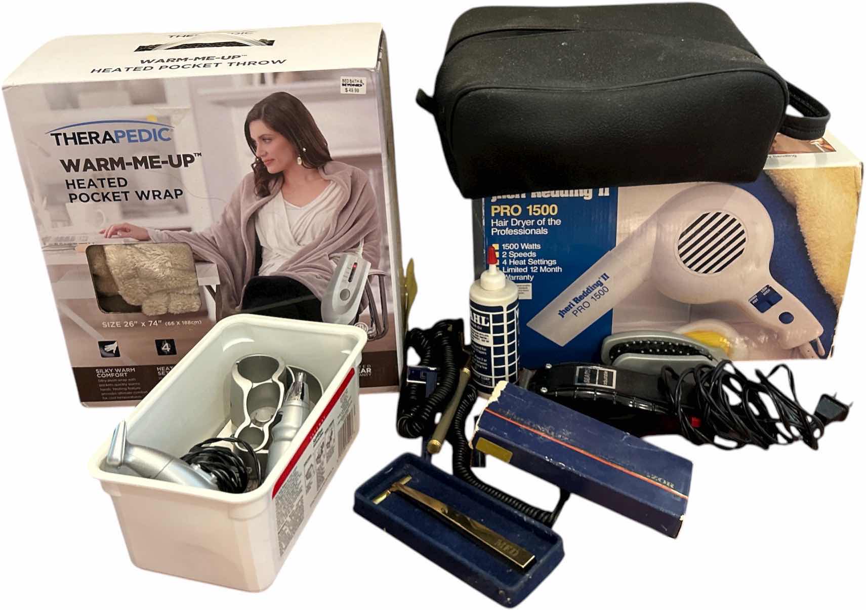 Photo 1 of GROOMING ACCESSORIES AND HEATED THROW
