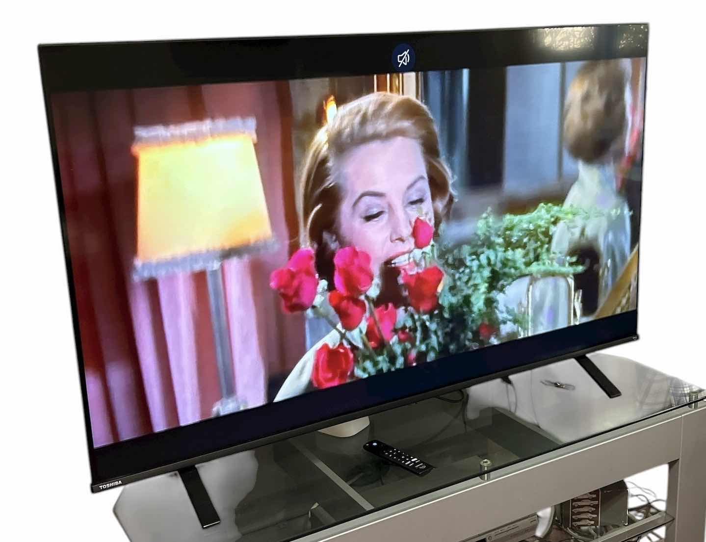 Photo 1 of TOSHIBA 55” TV WITH REMOTE