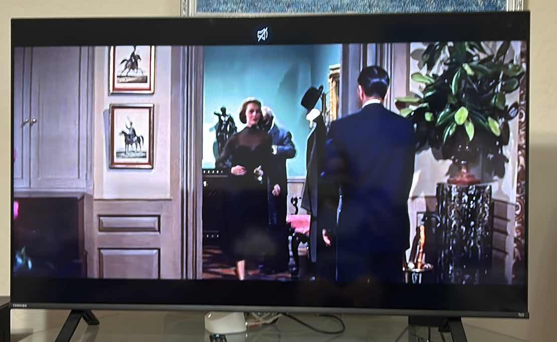 Photo 1 of TOSHIBA 55” TV WITH REMOTE