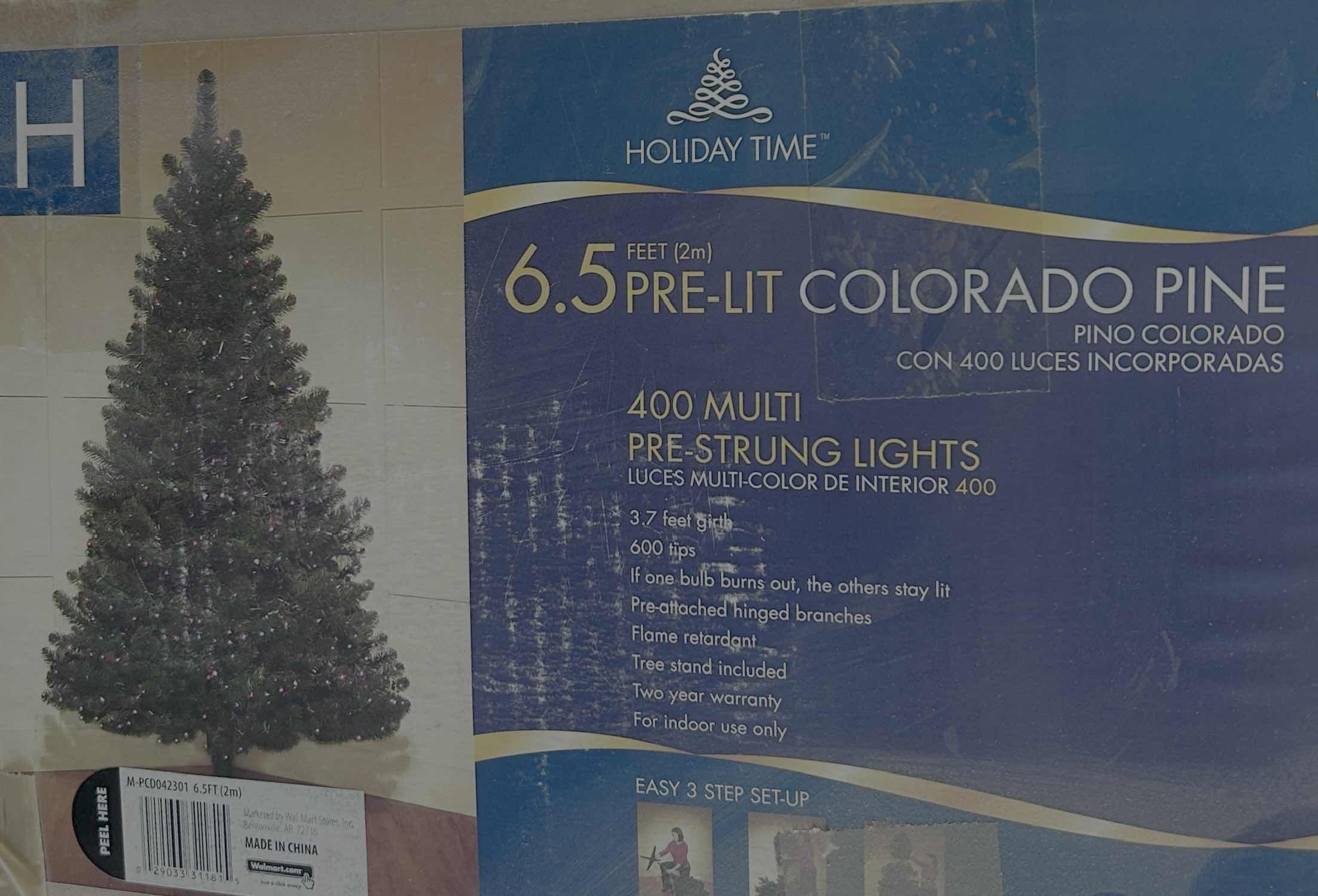 Photo 1 of 6.5’ Pre  CoLORADO PINE CHRISTMAS TREE