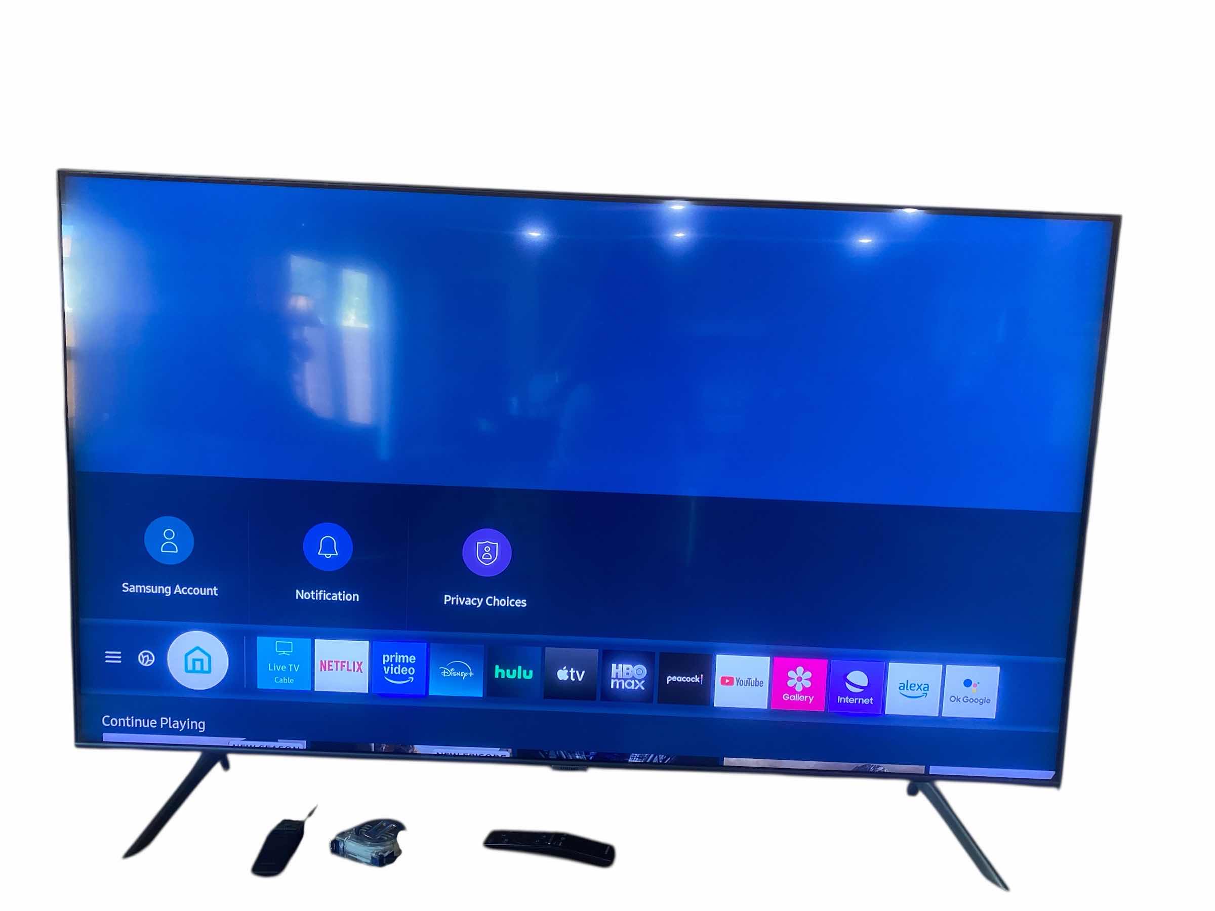 Photo 1 of 56” SAMSUNG SMART TV WITH REMOTES