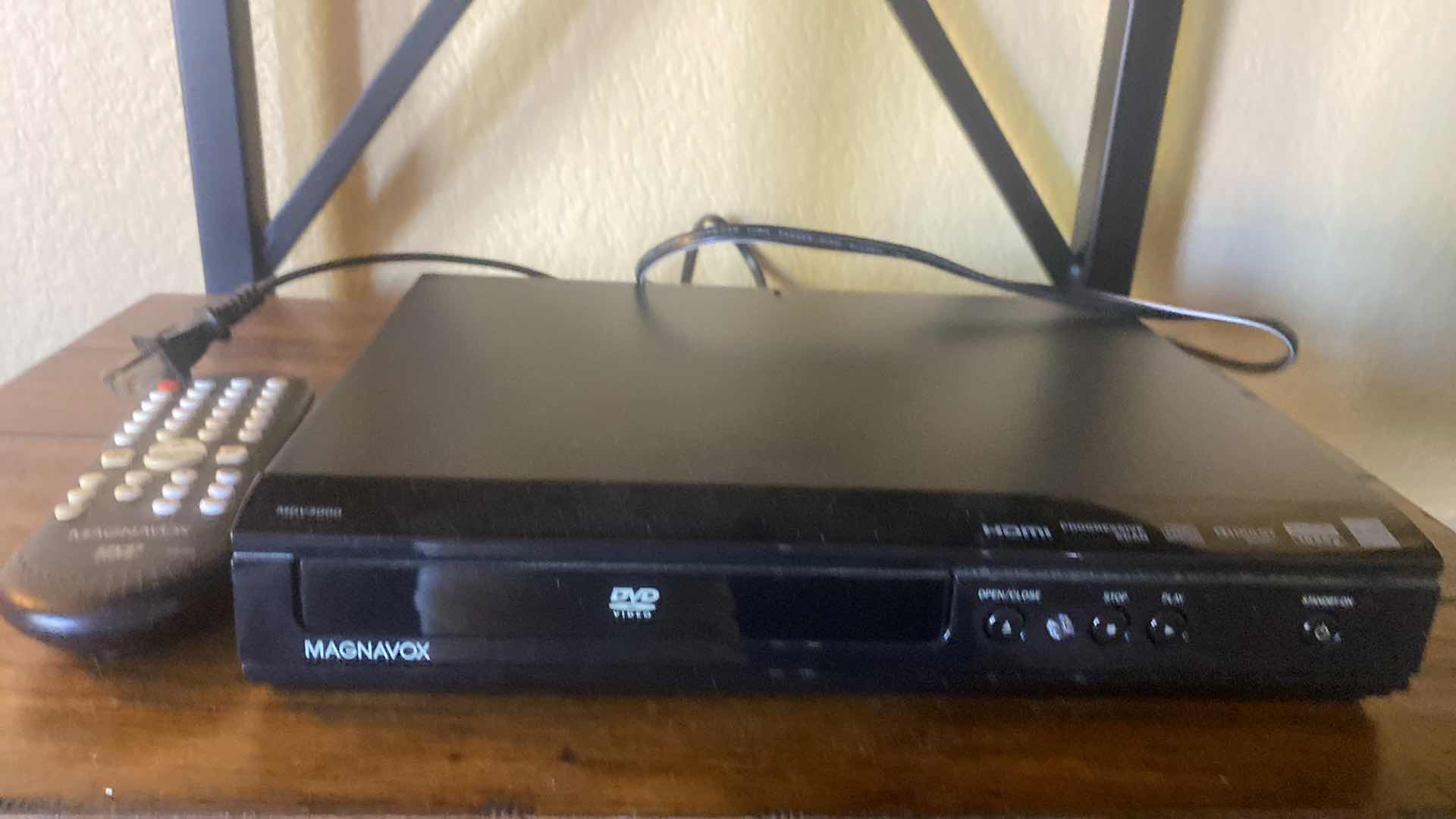 Photo 1 of MAGNAVOX DVD PLAYER WITH REMOTE