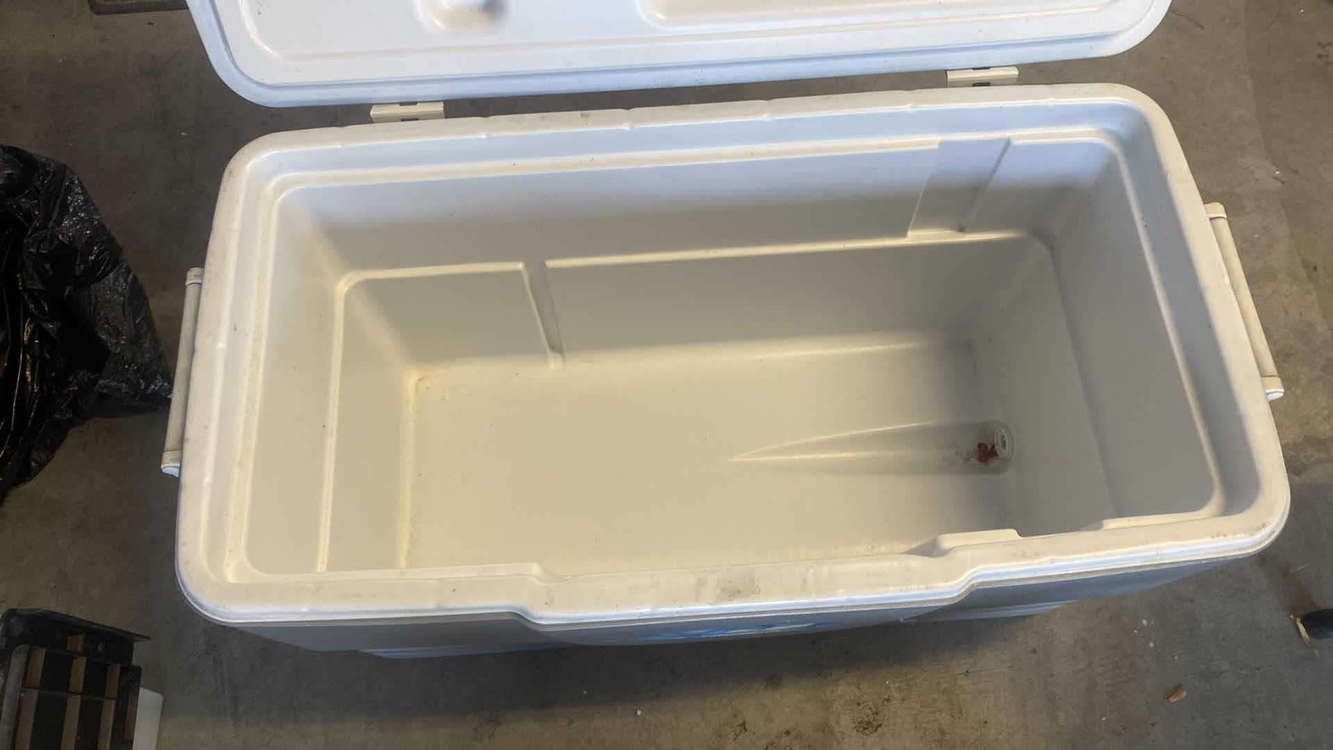 Photo 1 of 2 LARGE COOLERS