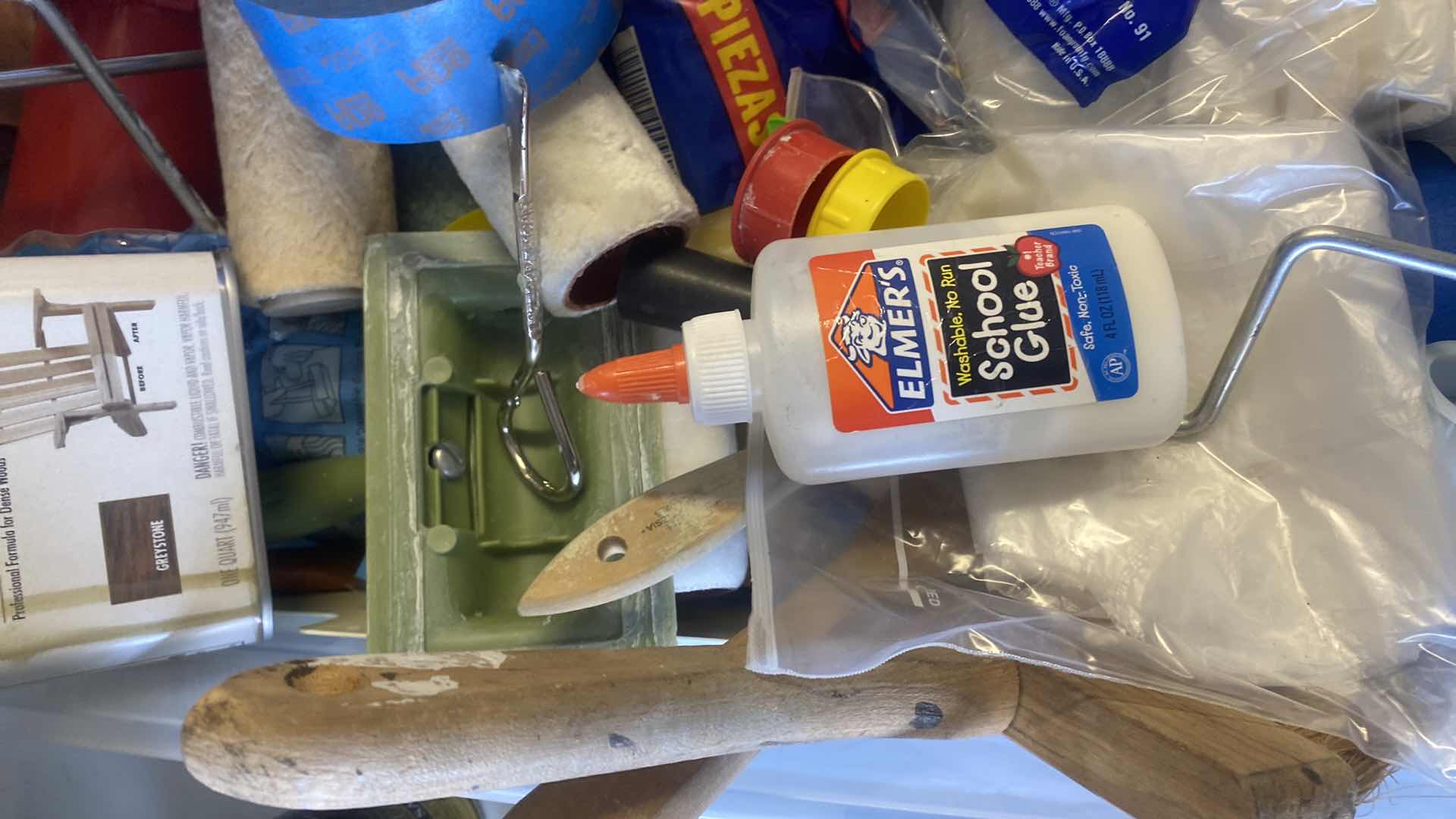 Photo 1 of TOTE & BUCKET IF PAINT SUPPLIES