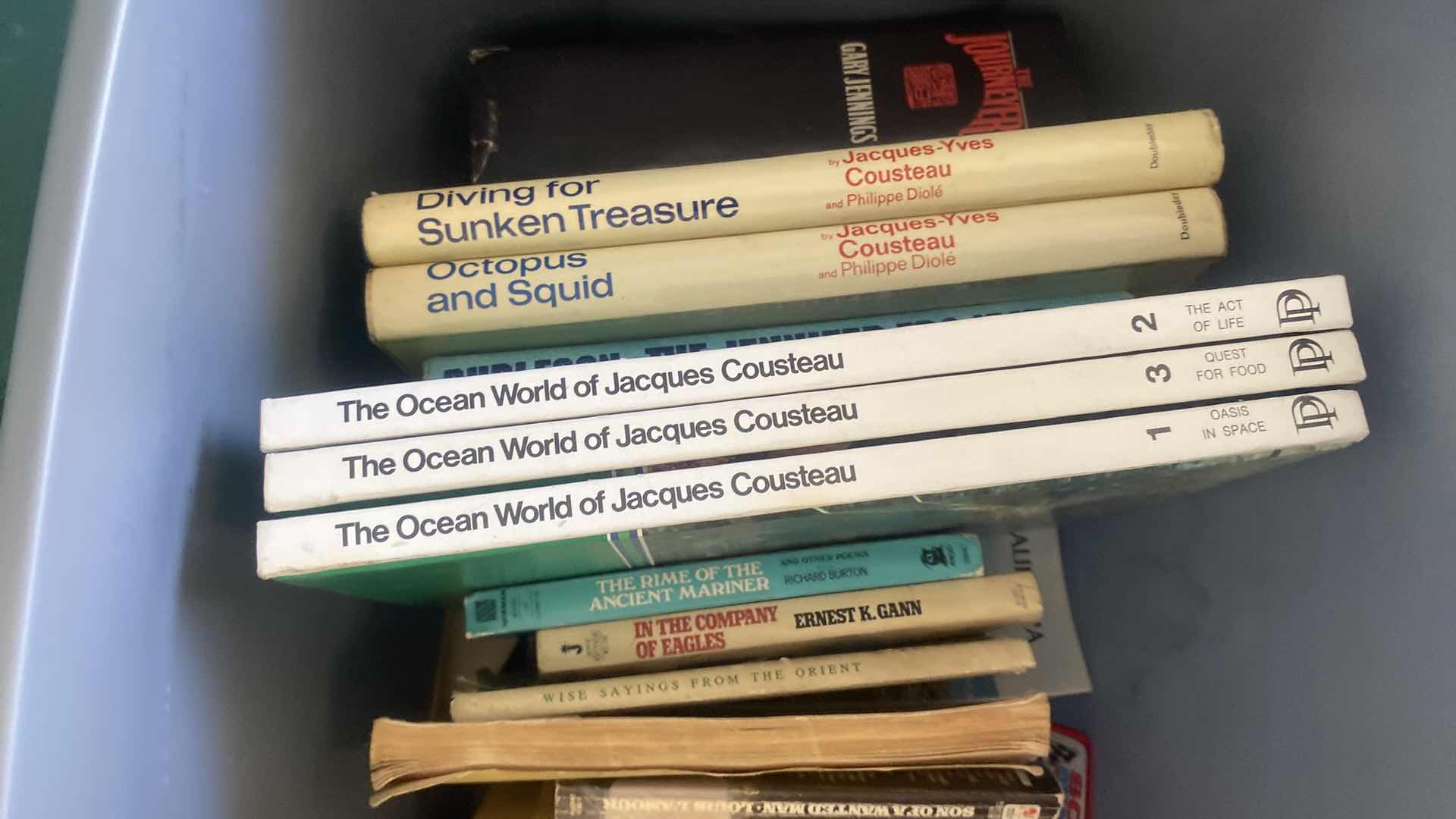 Photo 1 of TOTE OF BOOKS
