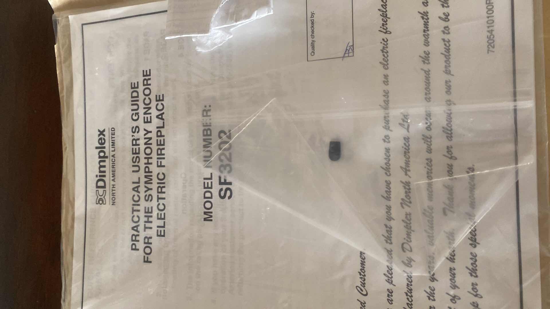 Photo 1 of SYMPHONY ELECTRIC FIREPLACE IN WOOD CABINET WITH ACANTHUS LEAF DETAIL (WITH MANUAL, TURNS ON, 2 REMOTES 64“ x 21“ H 48”