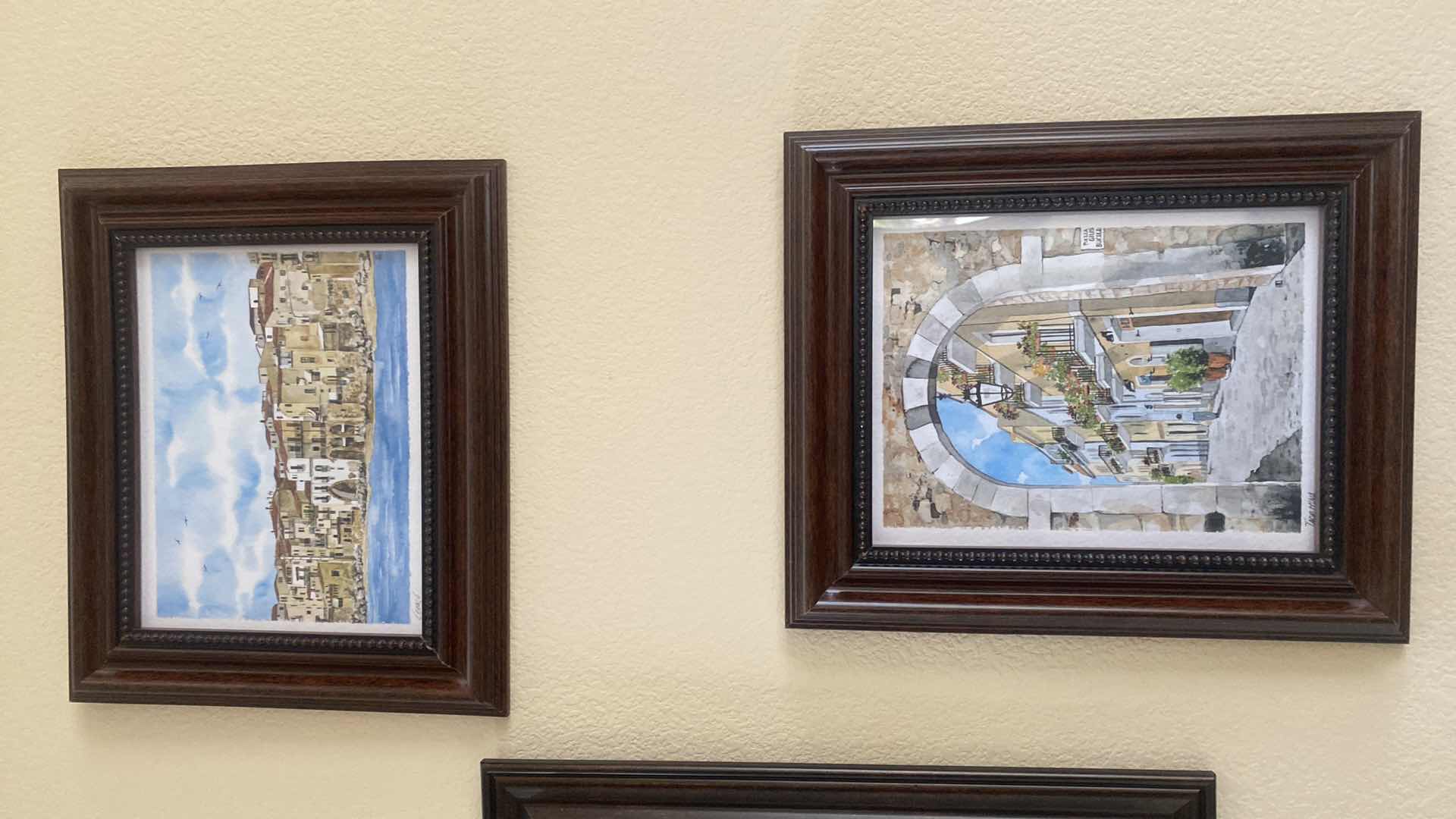 Photo 1 of 5-FRAMED ARCHITECTURAL  PRINTS ARTWORK LARGEST 19 1/2” x 16 1/2”