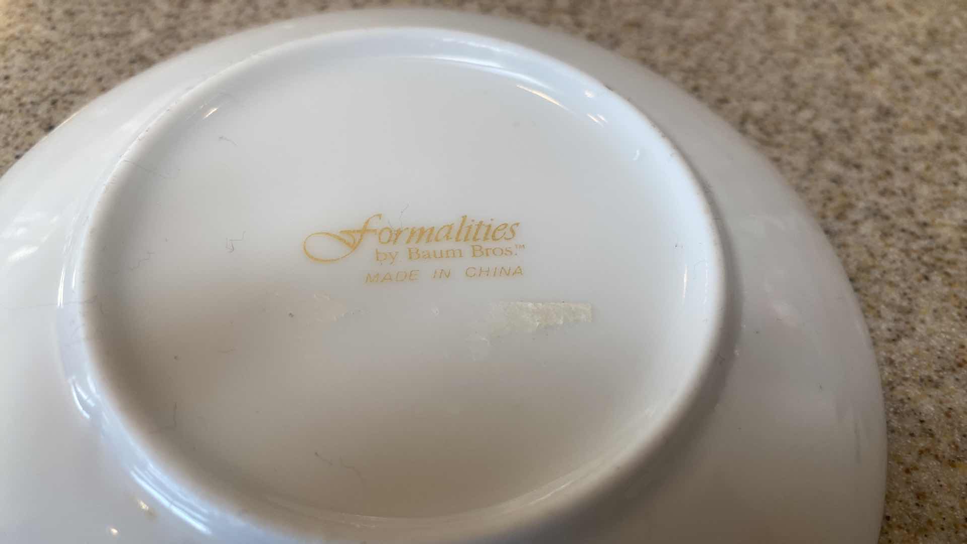 Photo 1 of CONTENTS OF CABINET - 12 PIECE SET FORMALITIES TEA/ESPRESSO & 6 GREEN ESPRESSO CUPS WITH 2 PITCHERS