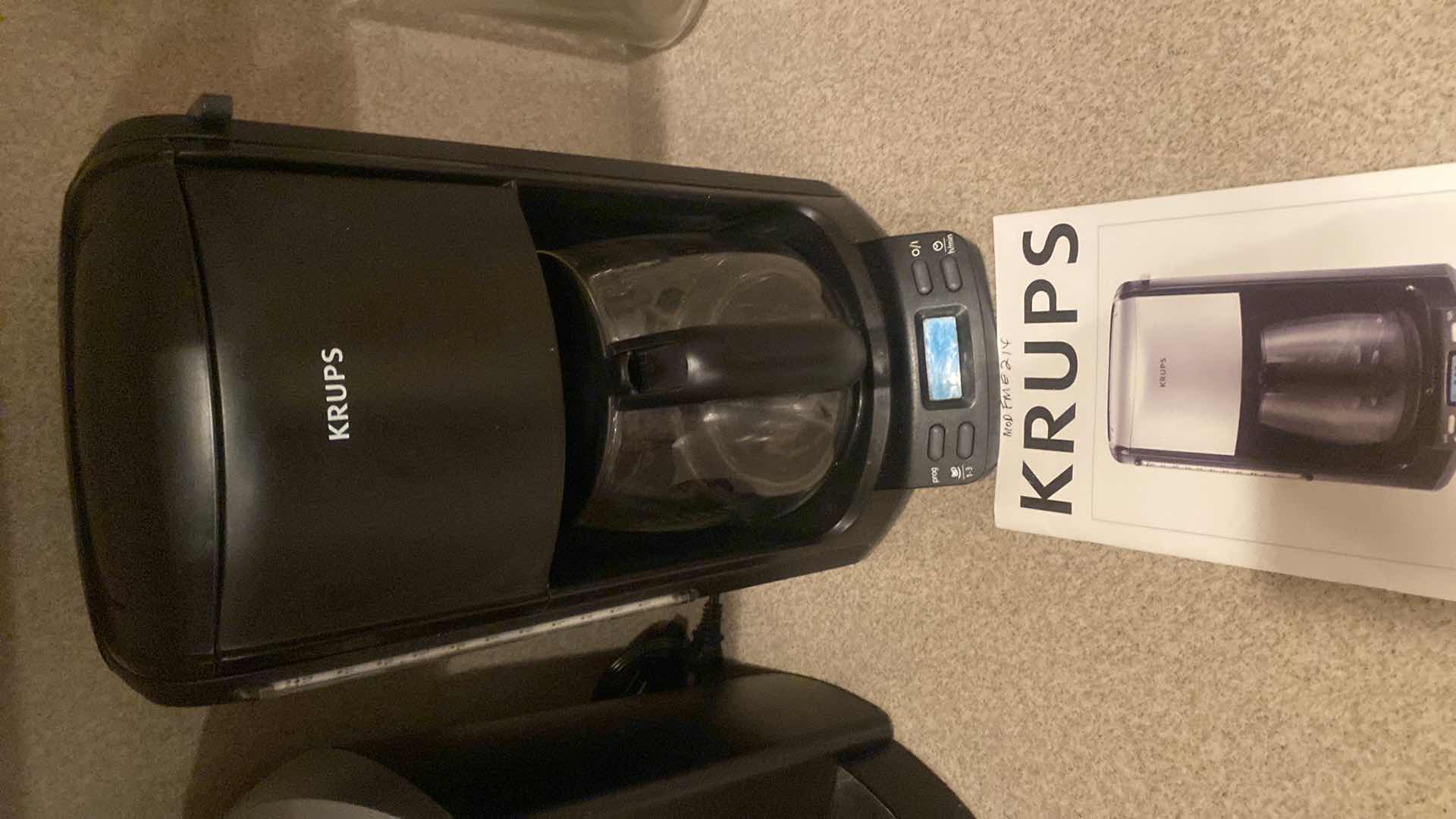 Photo 1 of KEURIG BEVERAGE MAKER & KRUPS COFFEE POT