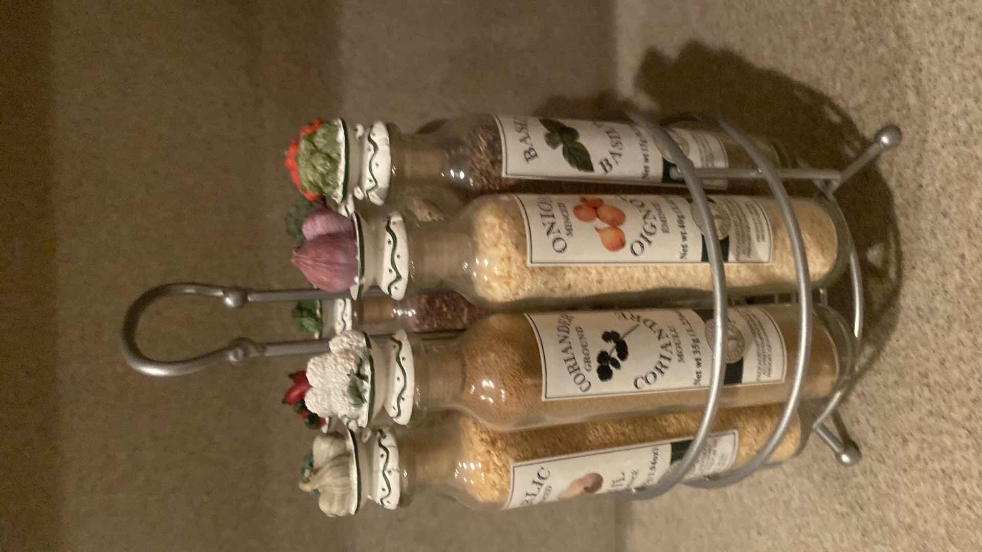 Photo 1 of REVOLVING SPICES RACK WITH 9 SPICES