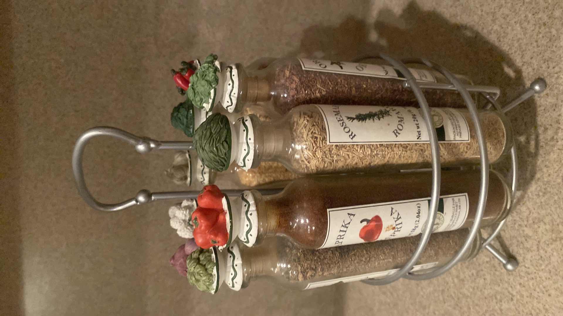 Photo 1 of REVOLVING SPICES RACK WITH 9 SPICES