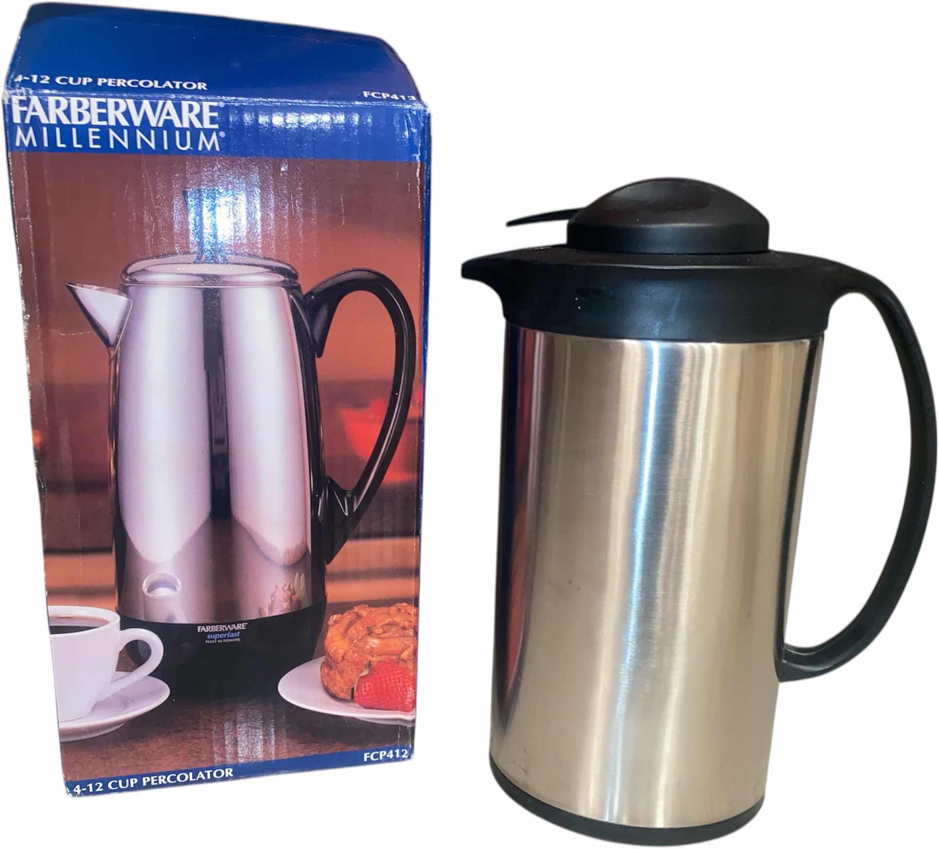 Photo 1 of FABERWARE PERCOLATOR & HOT BEVERAGE THERMOS