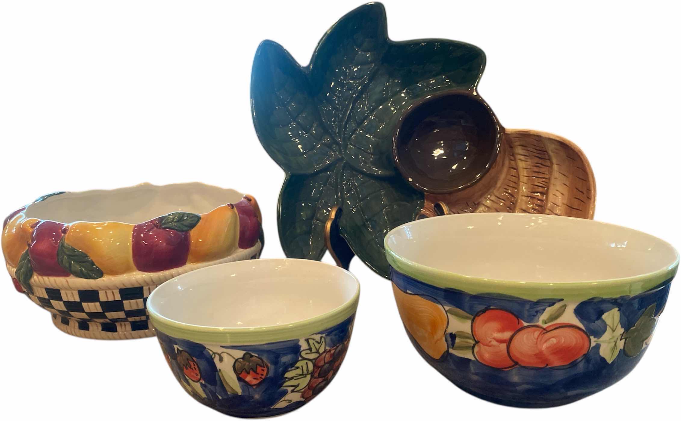 Photo 1 of 4-CERAMIC SERVE WARE